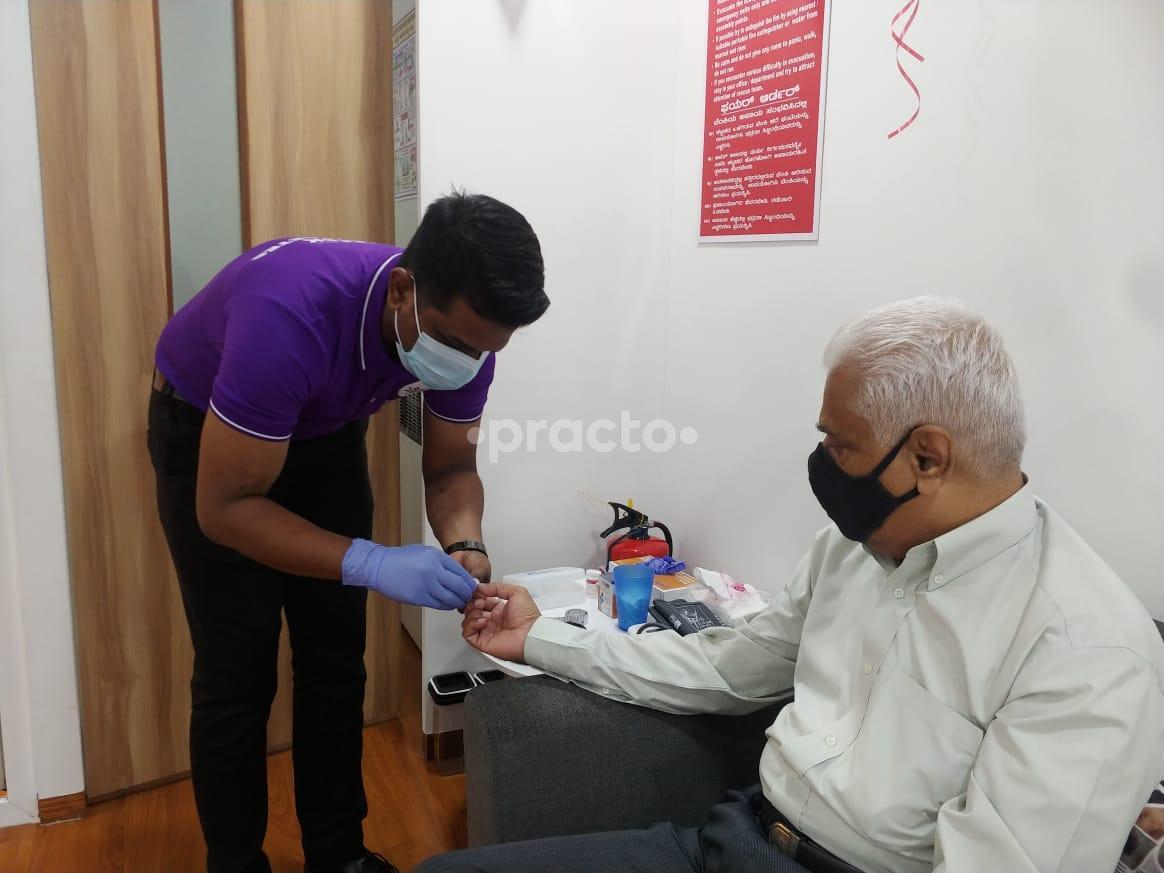 Sample Collection Area at Sugar.Fit Diabetes Reversal Clinic HRBR Layout Bangalore