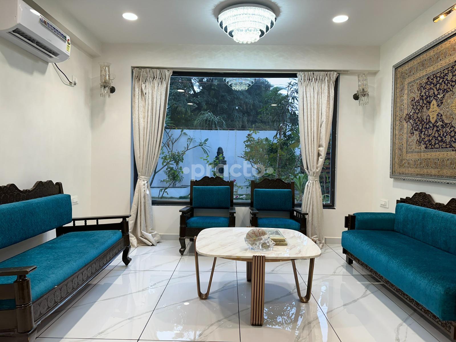 Waiting Area at Akasi Clinic For Skin And Mental Health Jubilee Hills Hyderabad