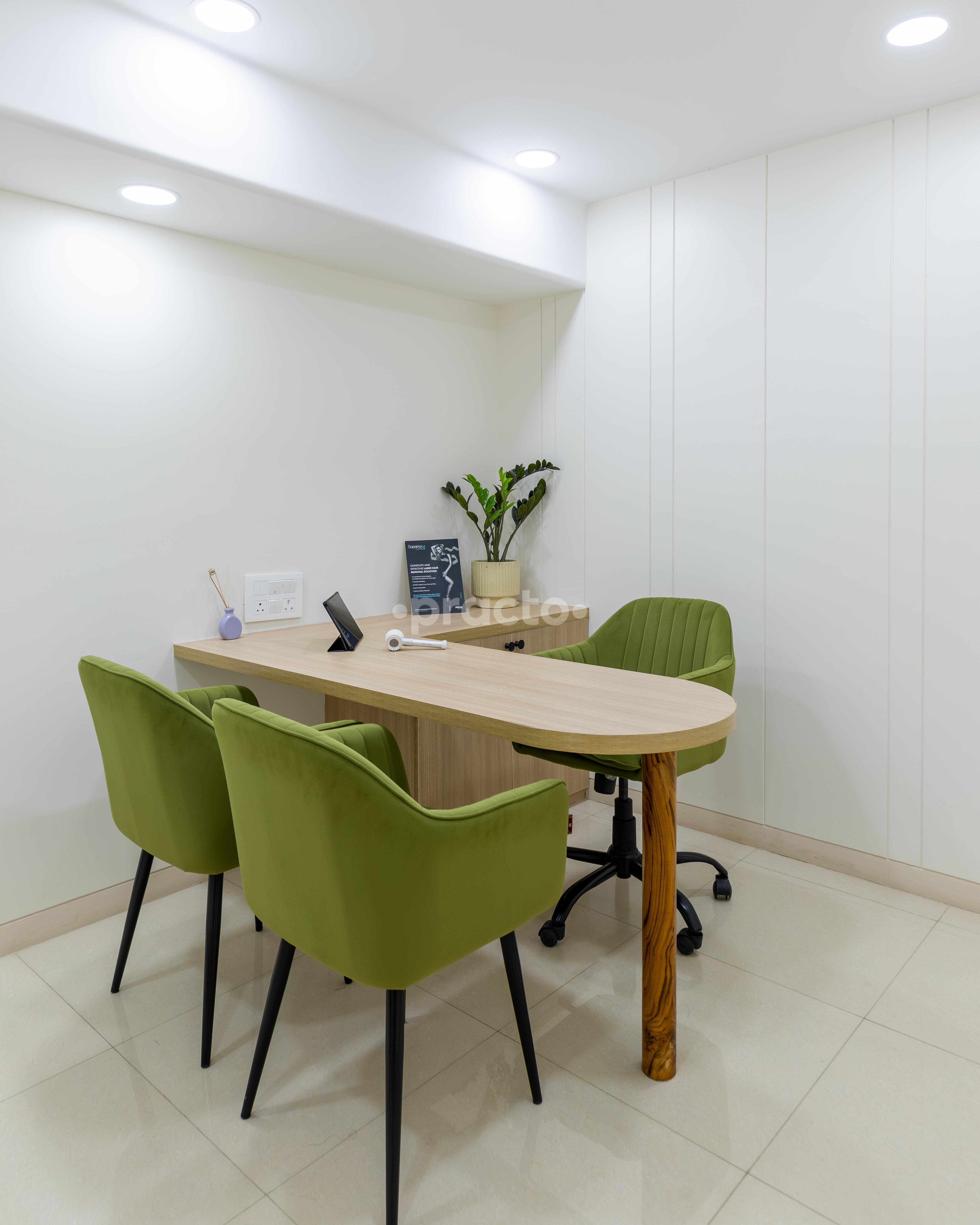 Consultation Room at Evenly Skin & Hair Clinic | Dr Shraddha Pitalia Indore Tukoganj Indore