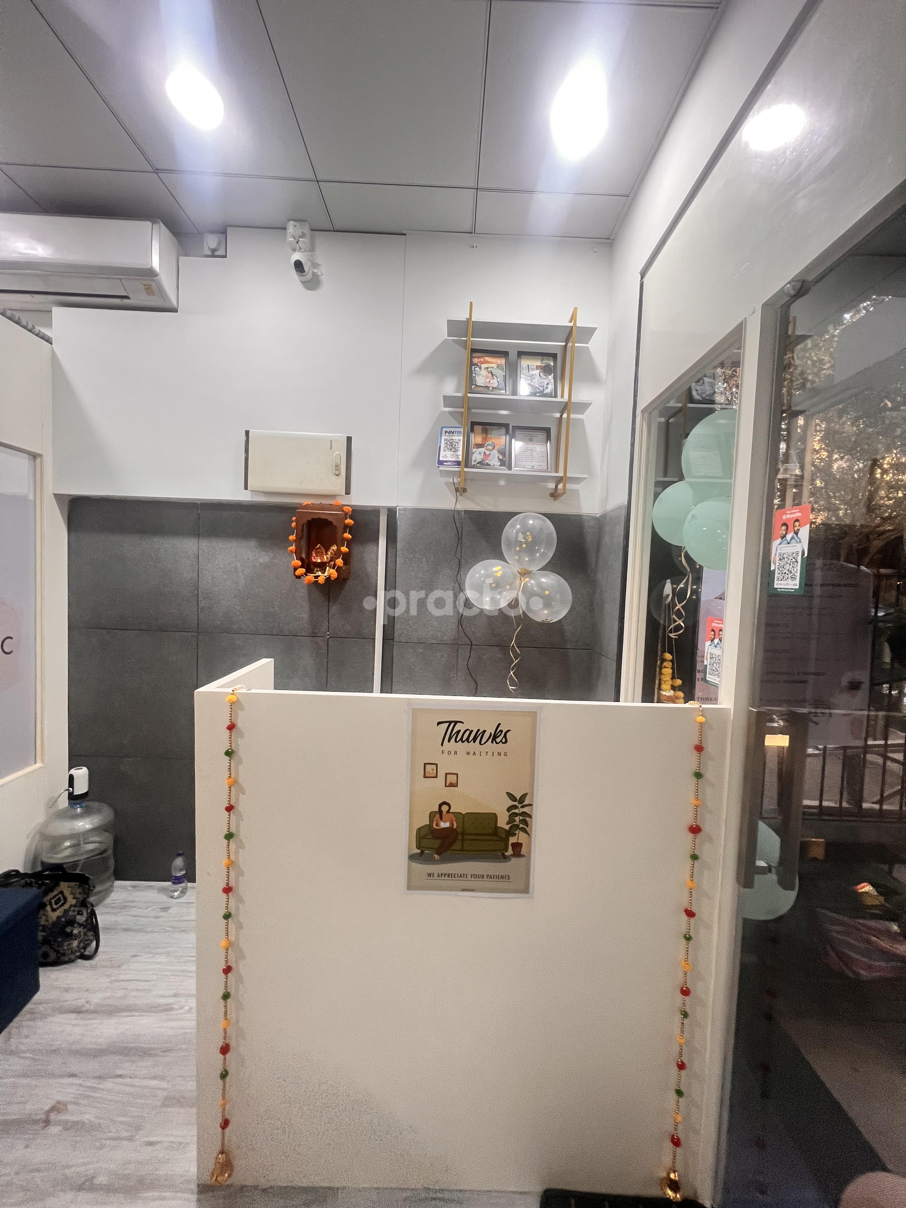 Reception Area at Epidermcare Skin Clinic Goregaon West Mumbai