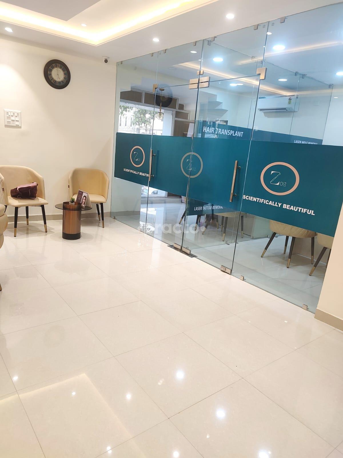 Reception Area at Zoe Aesthetic  Salt Lake Kolkata