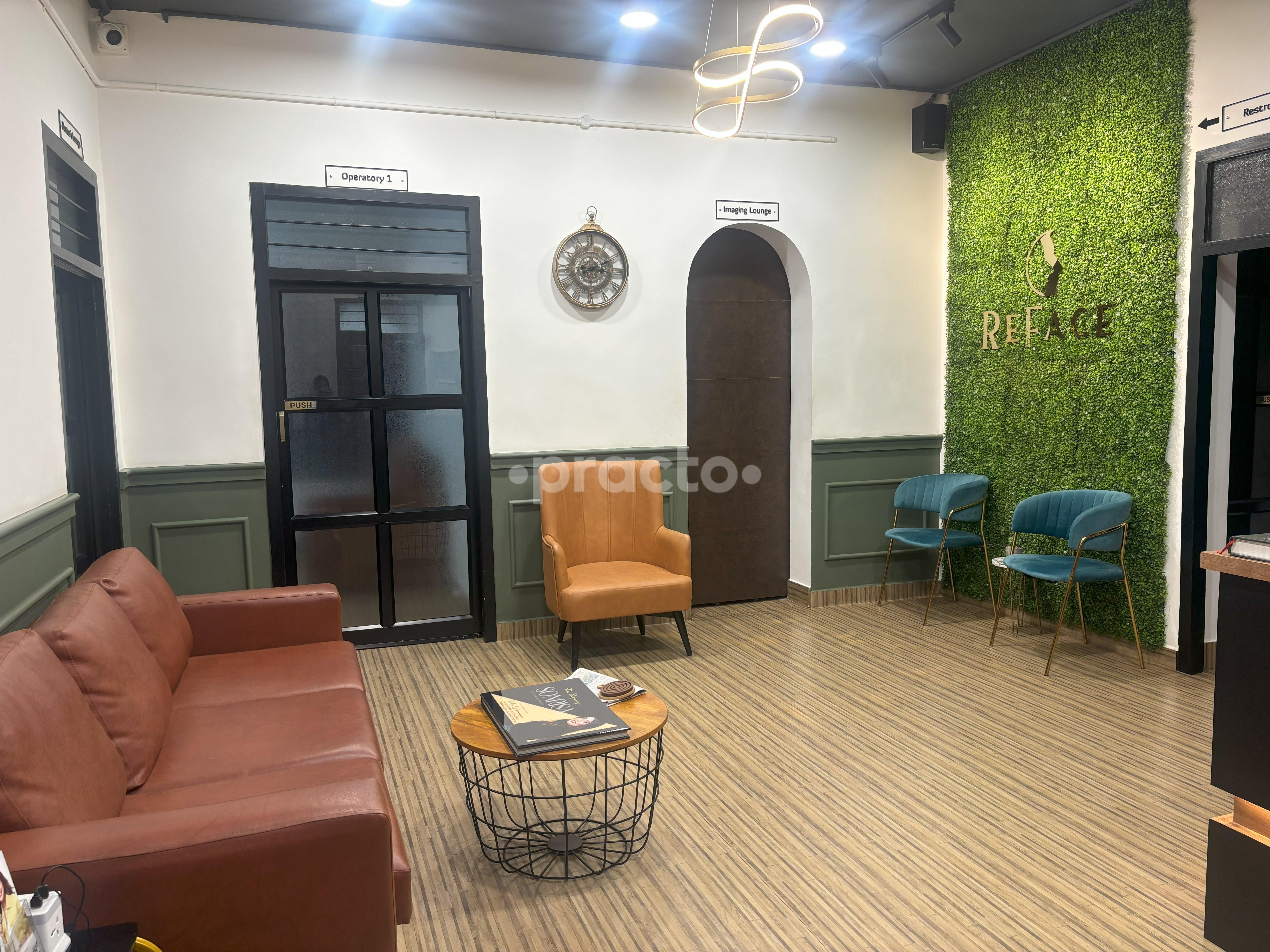 Waiting Area at Reface - Dentofacial Centre Of Excellence Kilpauk Chennai