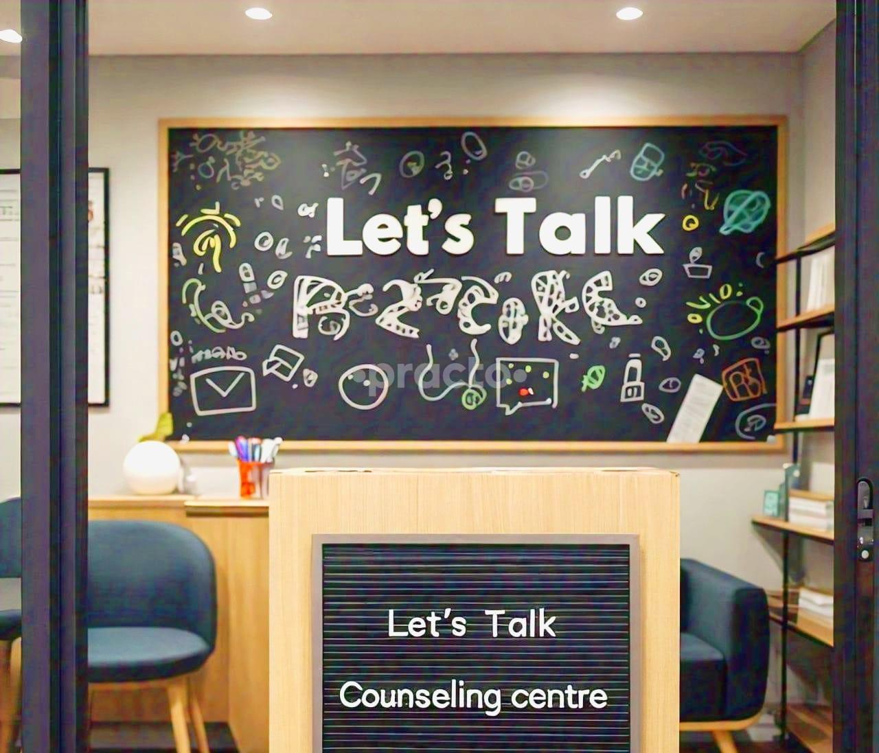 Reception Area at Let's Talk Counseling Centre Kyalasanahalli Bangalore