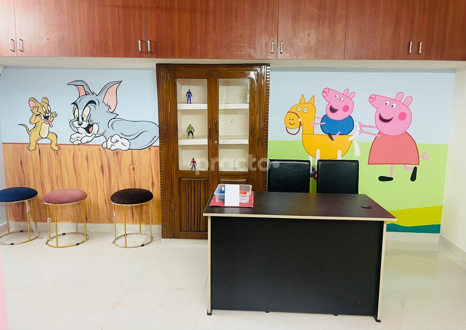 Reception Area at RRR Child Care Clinic Poonamalle Chennai