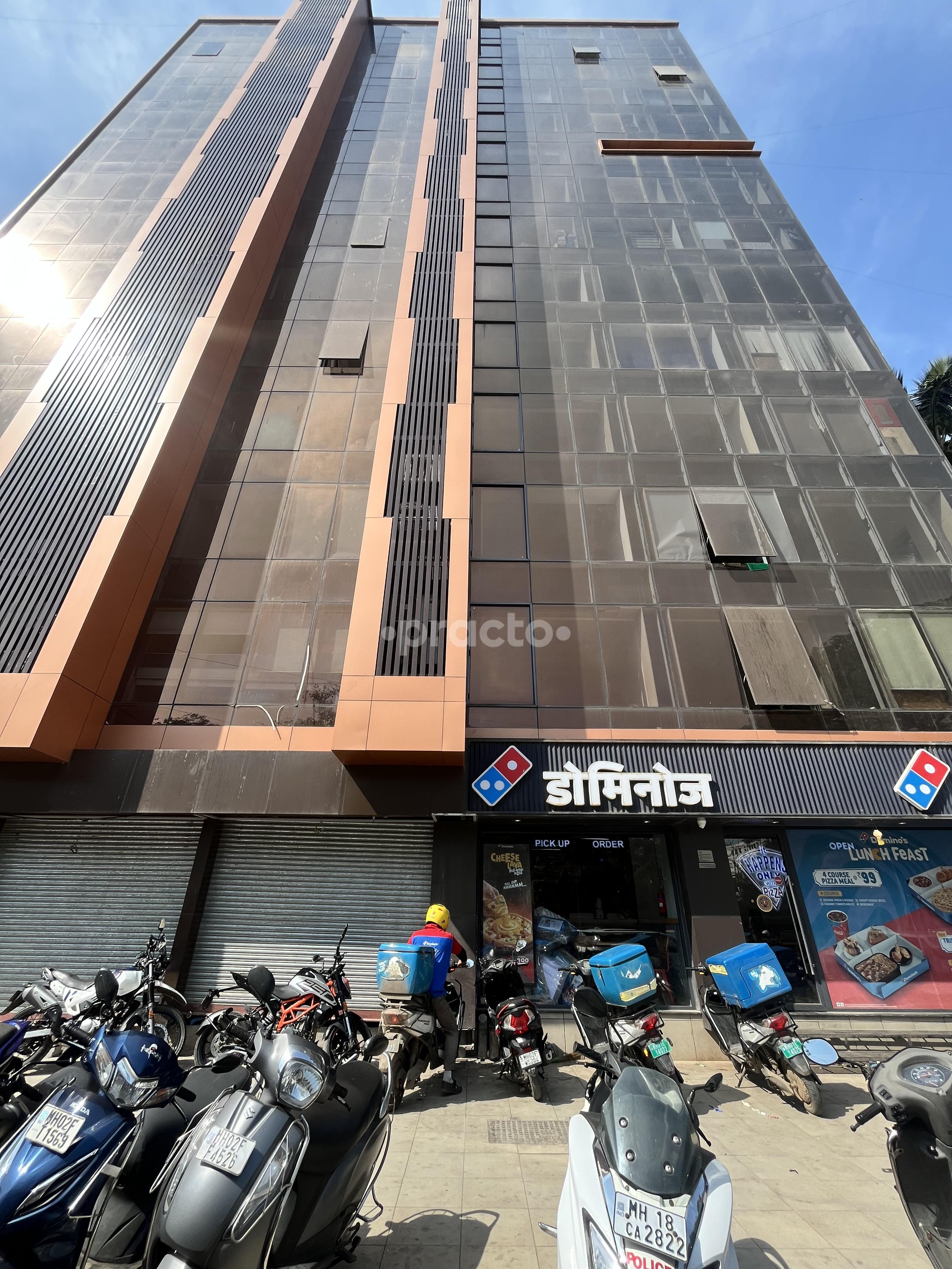 Outside Building at Carewell clinic and acadamy Andheri Mumbai