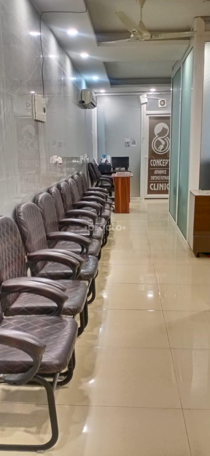 Waiting Area at Concept Clinic Lajpat Nagar 4 Delhi