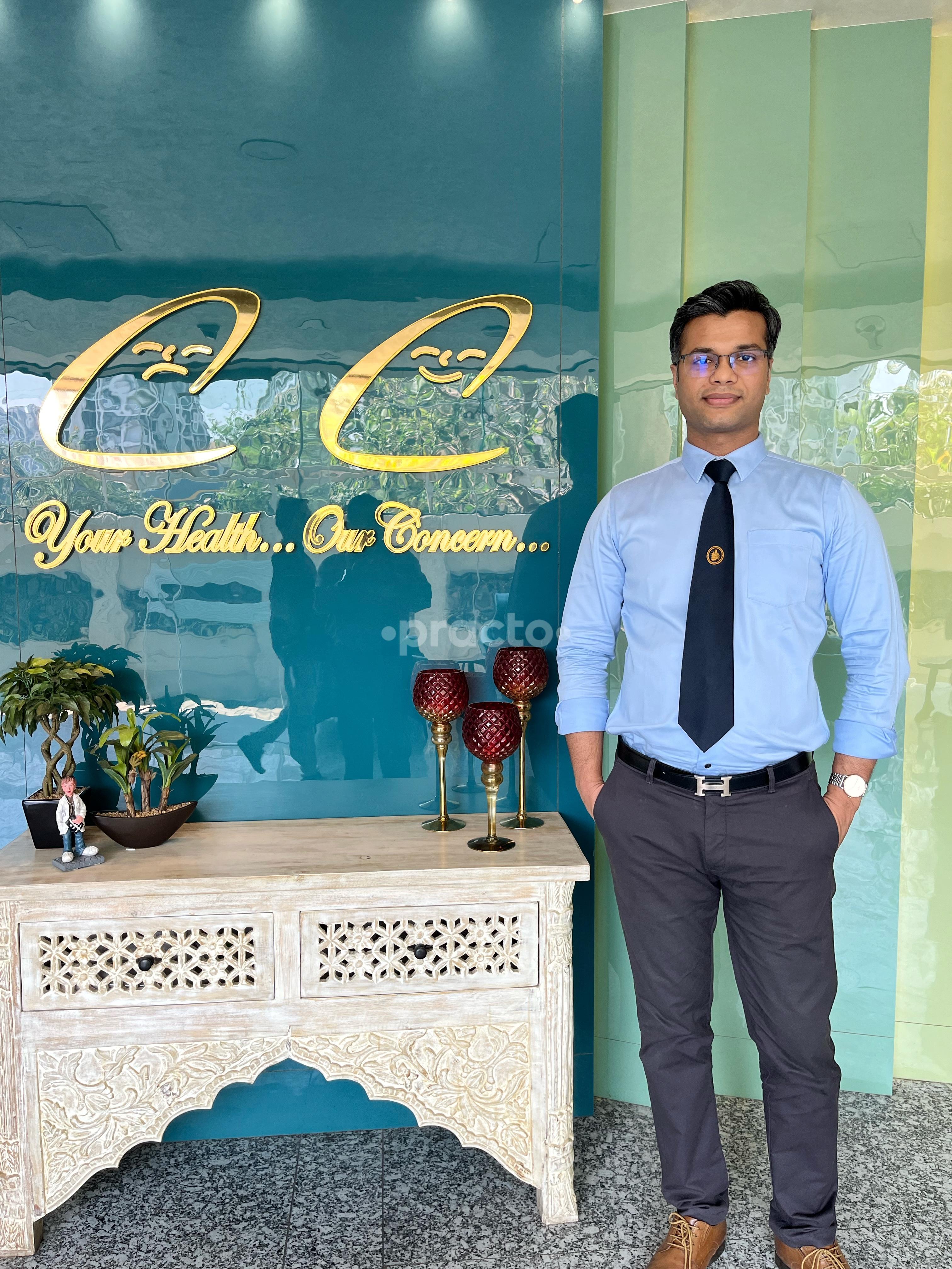Reception Area at CritiCare Asia Multispeciality Hospital Malad West Mumbai