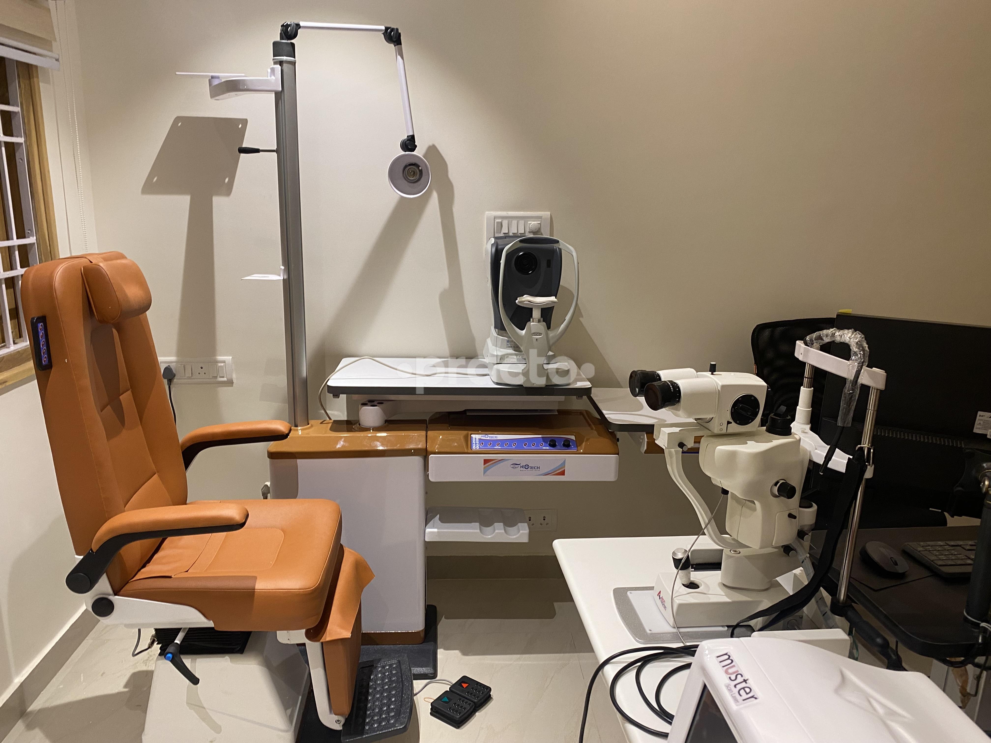 Equipment Area at Iretina Advanced Eye Care Kadamkuan Patna