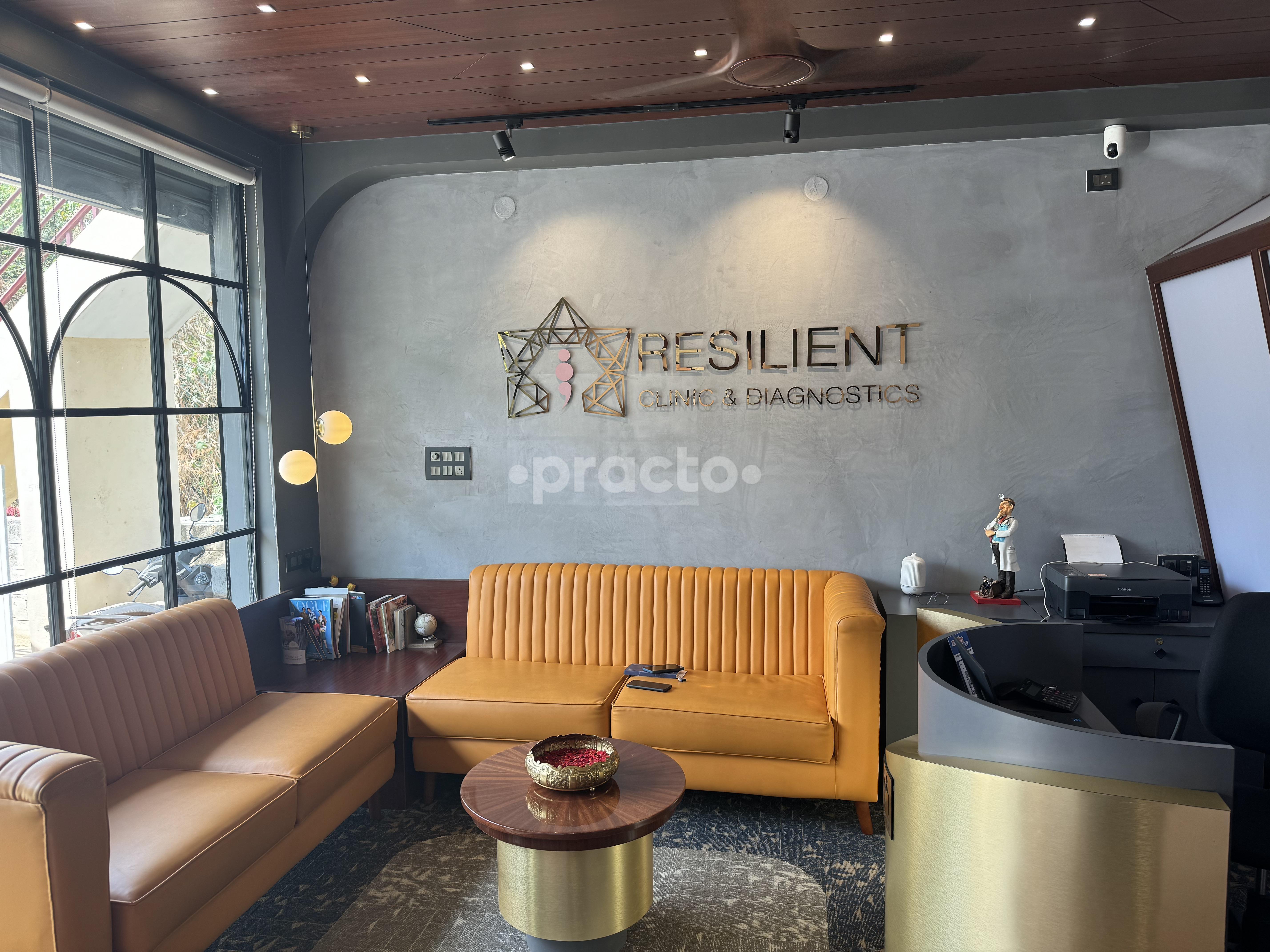Reception Area at Resilient Clinic & Diagnostics Uttarahalli Bangalore