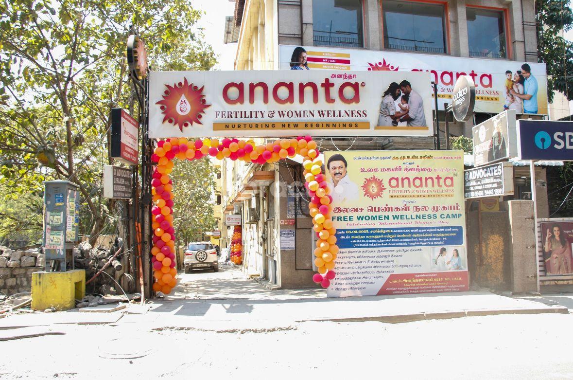 Outside Area at Ananta Fertility & Women Wellness Manapakkam Chennai