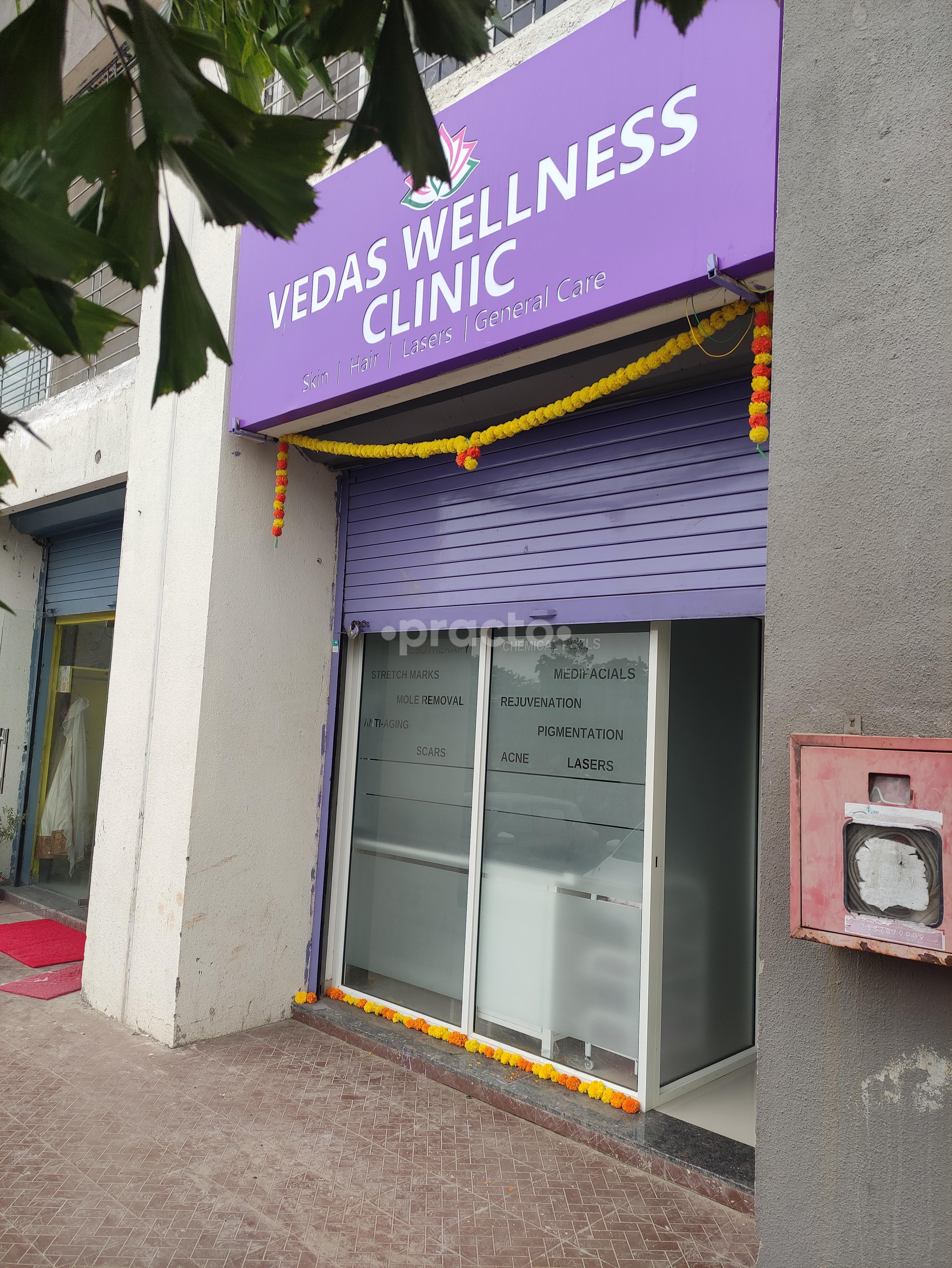 Outside Area at Vedas Wellness Clinic Kiwale Pune