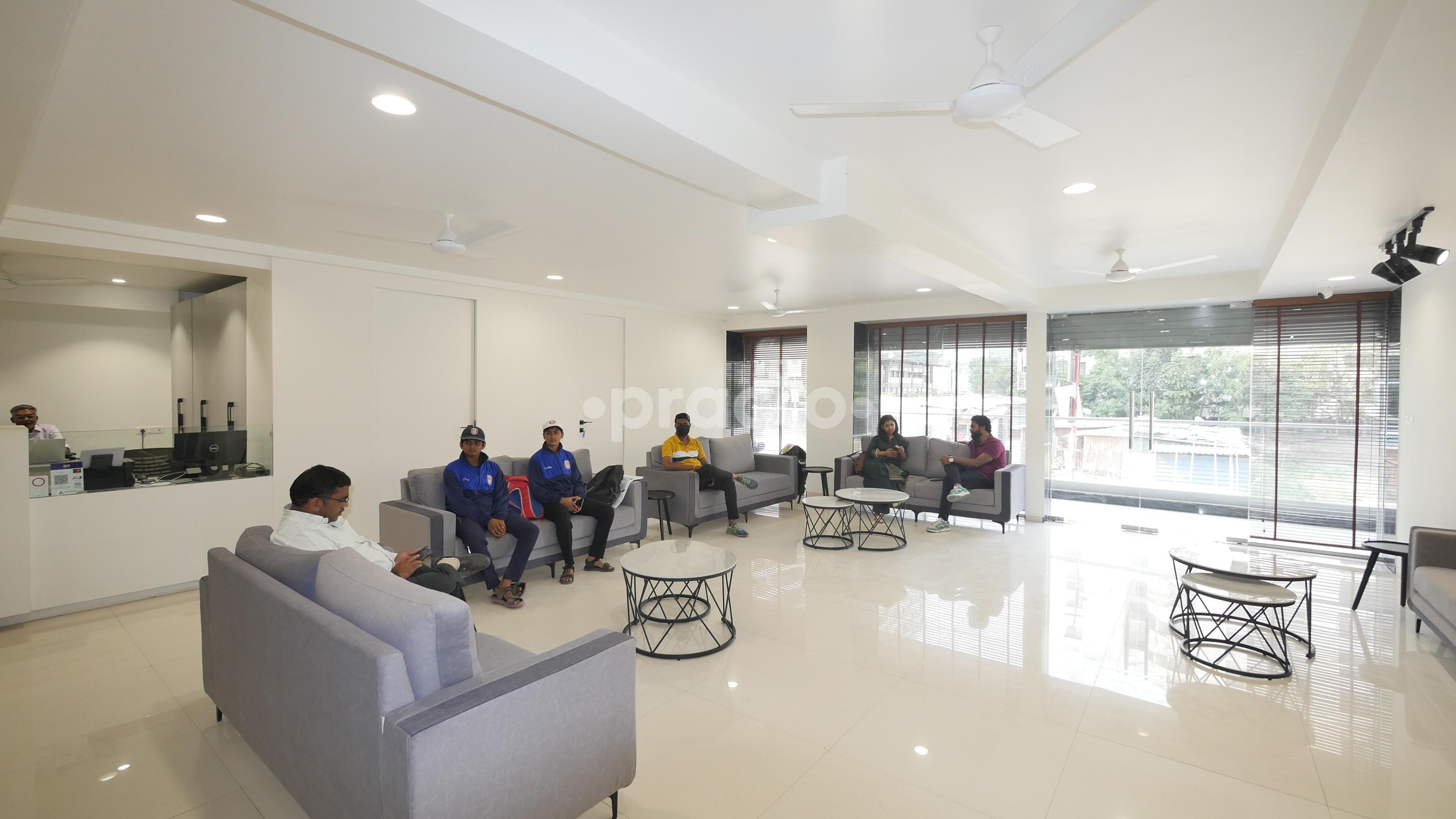 Waiting Area at I-SPORT Medical Centre Balewadi Pune