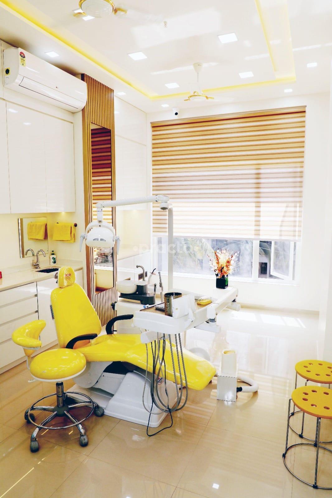 Reception Area at Dr. Archana's Aesthetic Dental Clinic Amnora Park Town Pune