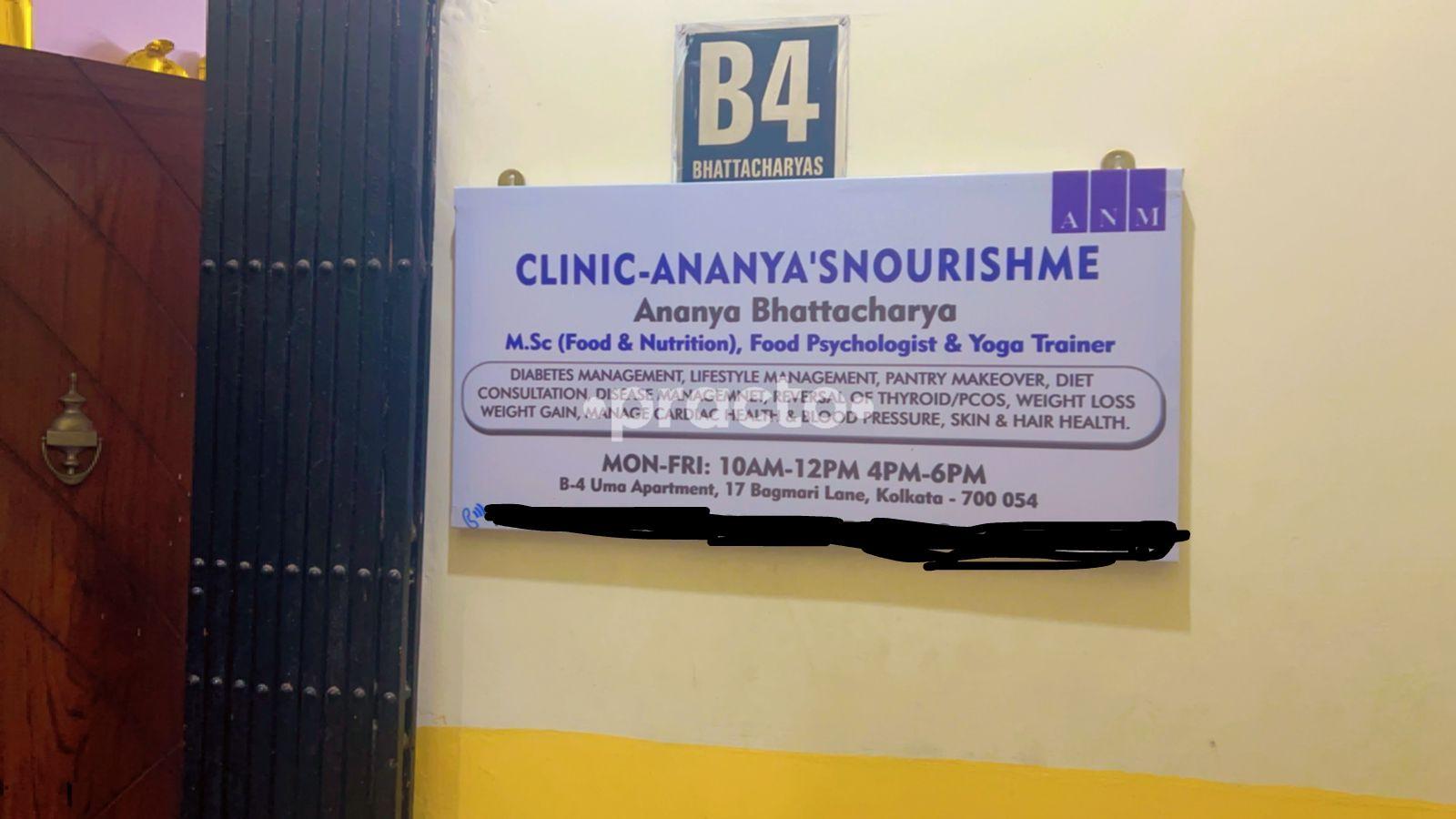 Ananya's Nourishme Clinic Kankurgachi Kolkata