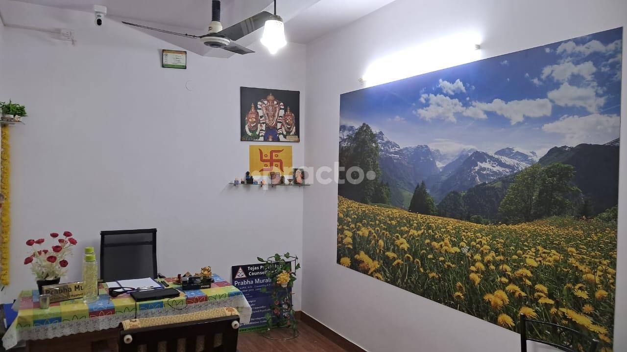 Reception Area at Tejas Counselling Center T Nagar Chennai