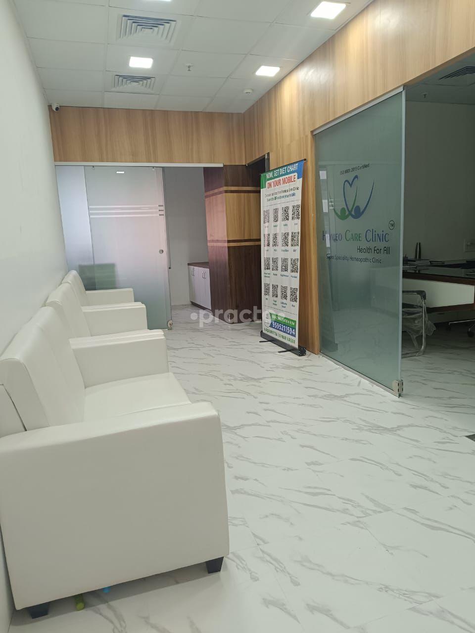 Waiting Area at Homeo Care Clinic Viman Nagar Pune