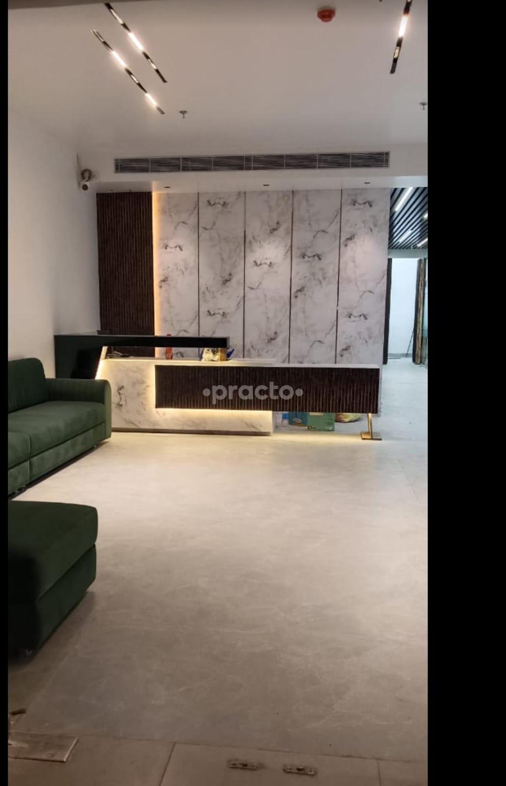Reception Area at The Healing Space New Town Kolkata