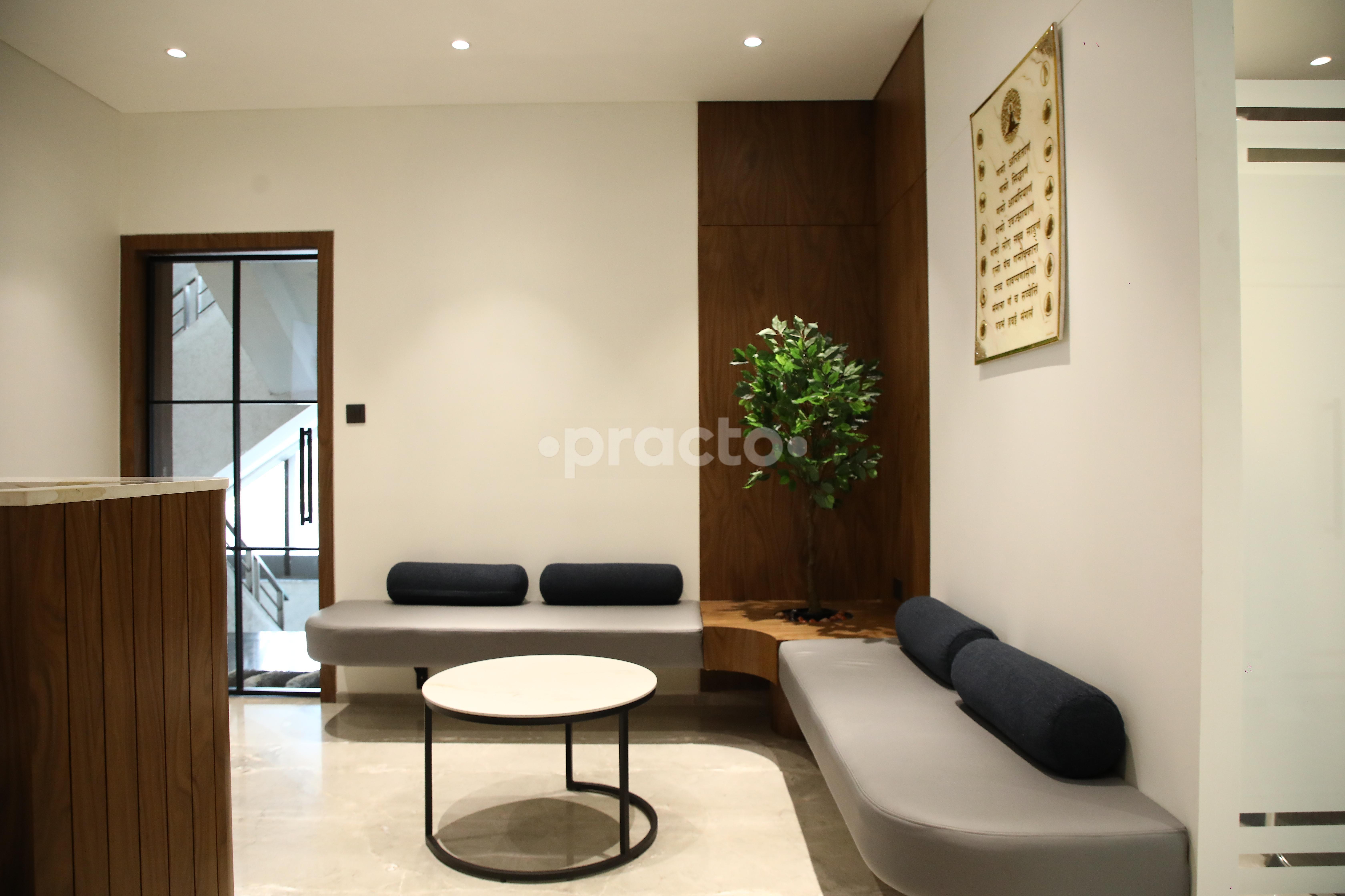 Reception Area at Dentifi Dental Clinic Santacruz West Mumbai