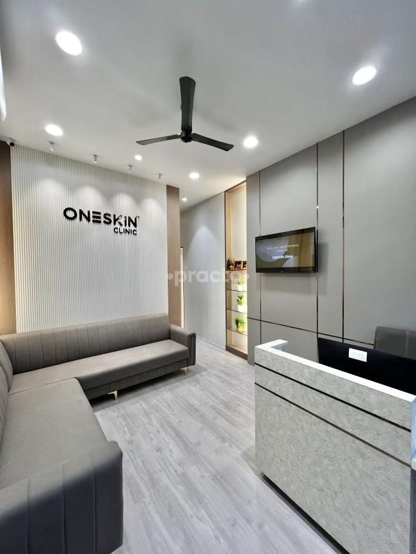 Waiting Area at Oneskin Clinic Kharghar Navi Mumbai