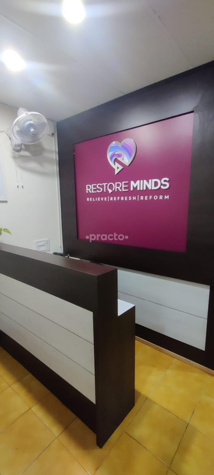 Reception Area at Restore Minds Kaloor Ernakulam