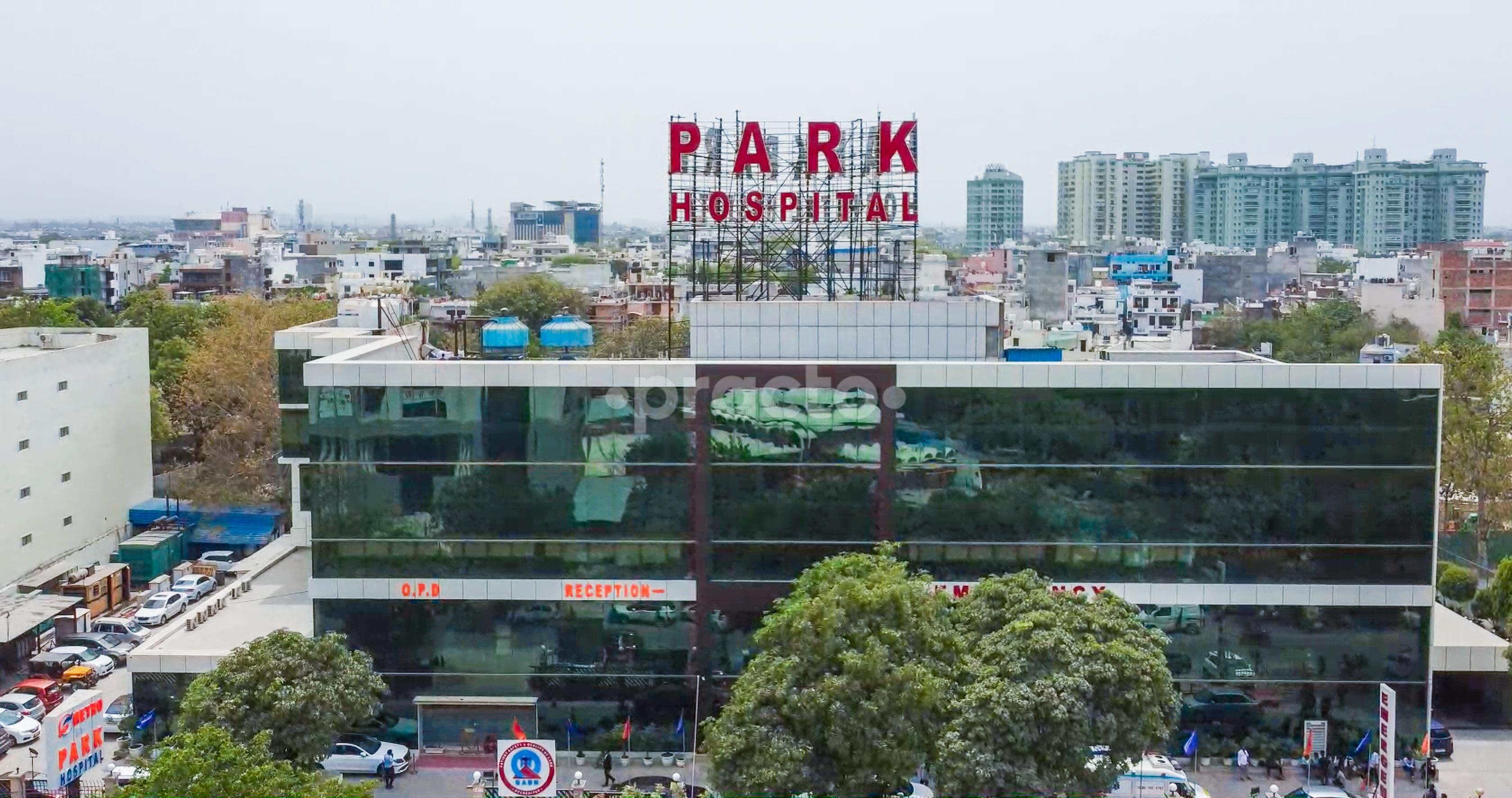 Outside Area at Park Hospital Palam Vihar Gurgaon