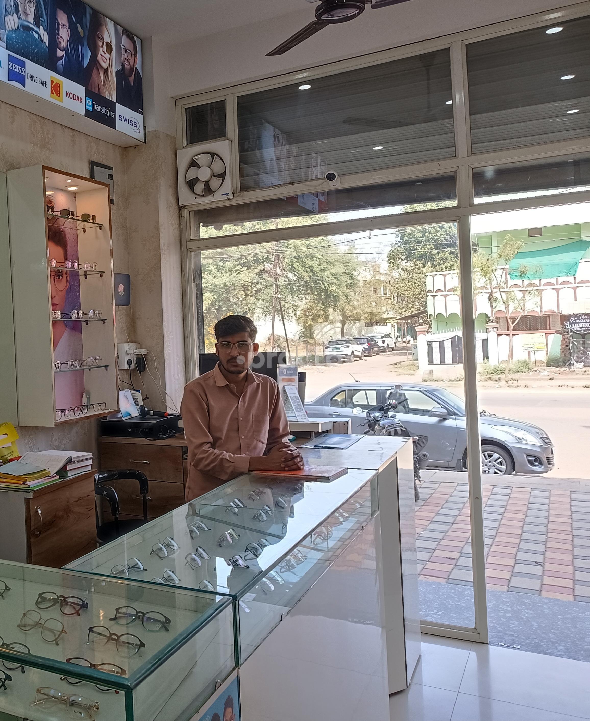Reception Area at Vision Eye Care Indrapuri Bhopal