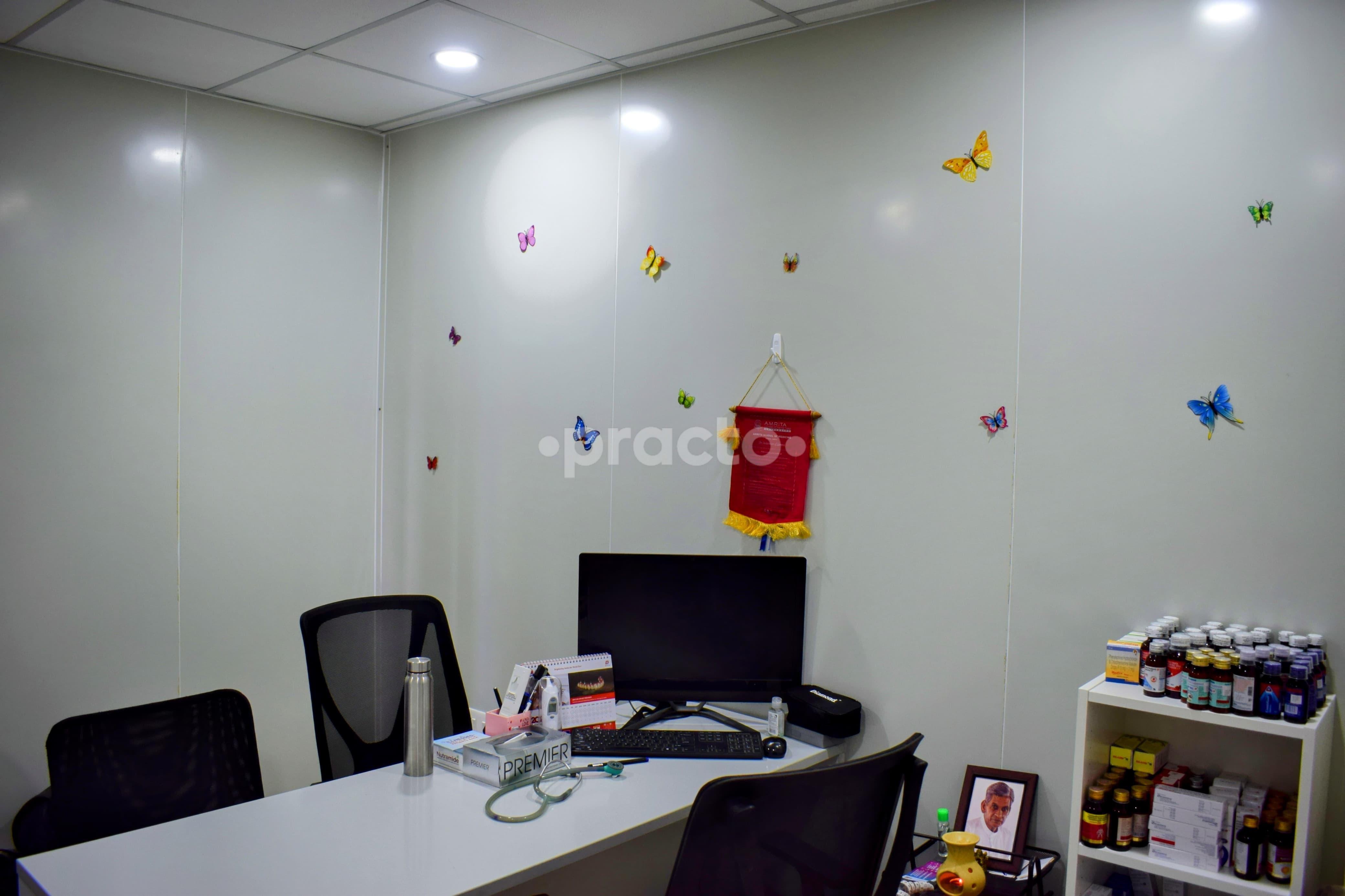 Consultation Room at Gnanvi's Child Care Paediatric Clinic Kondapur Hyderabad