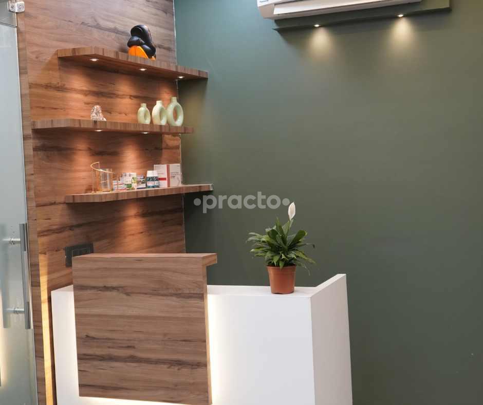Reception Area at Urban Smile Orthodontics And Dental Implant Centre Wakad Pune