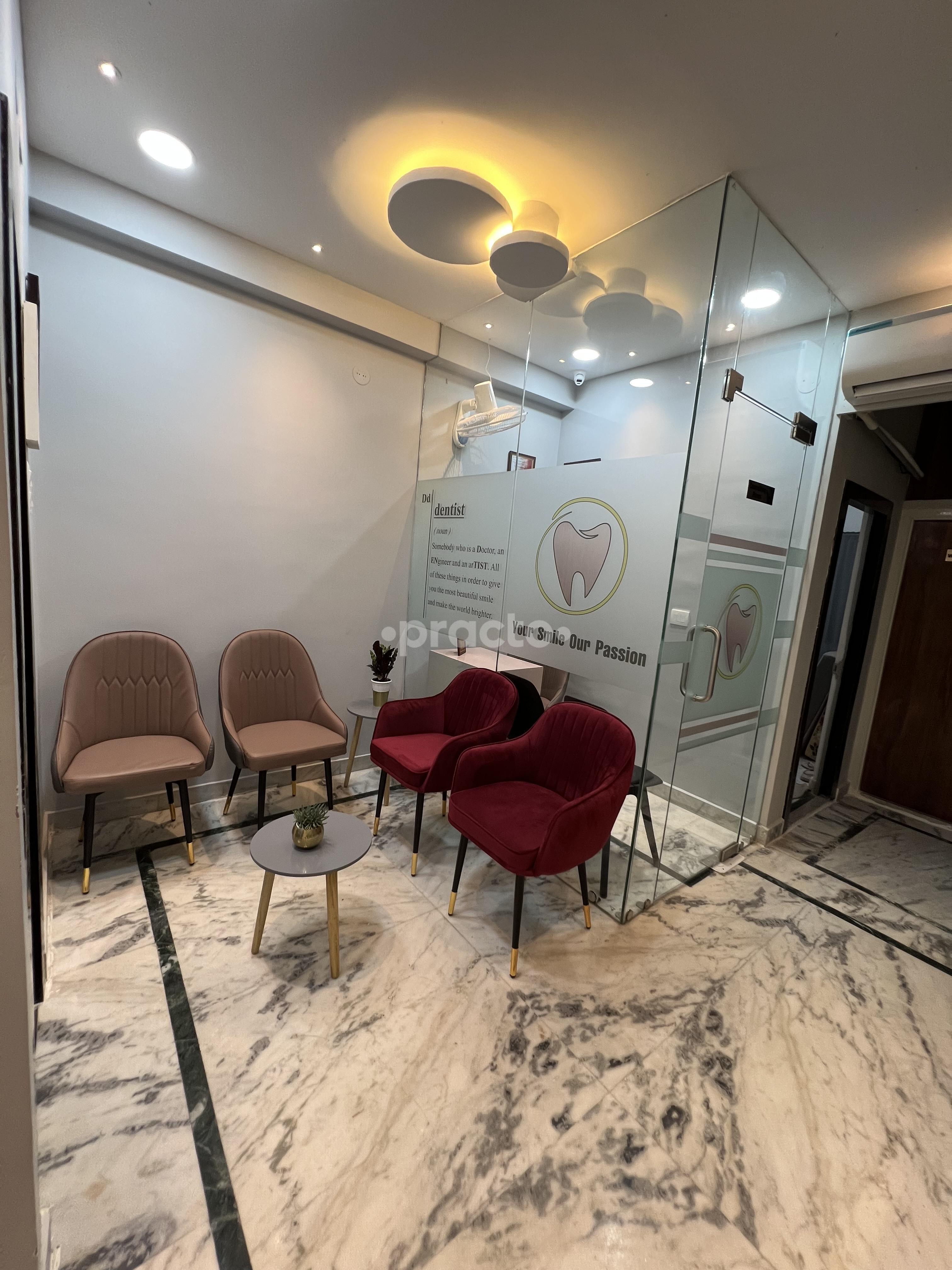 Waiting Area at The Dental Office By A & T Kukatpally Hyderabad