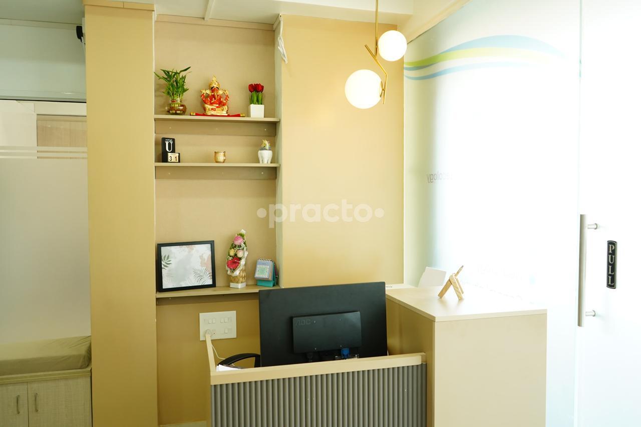 Reception Area at Health And Smiles Polyclinic Balewadi Pune