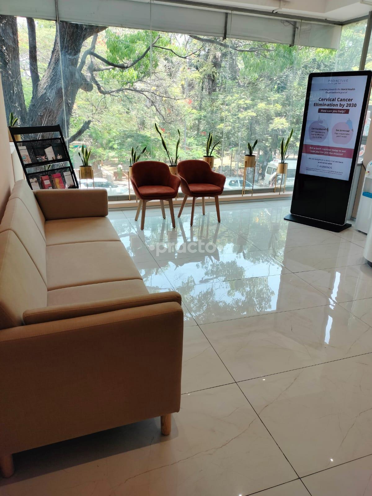 Reception Area at Proactive For Her New BEL Road Bangalore