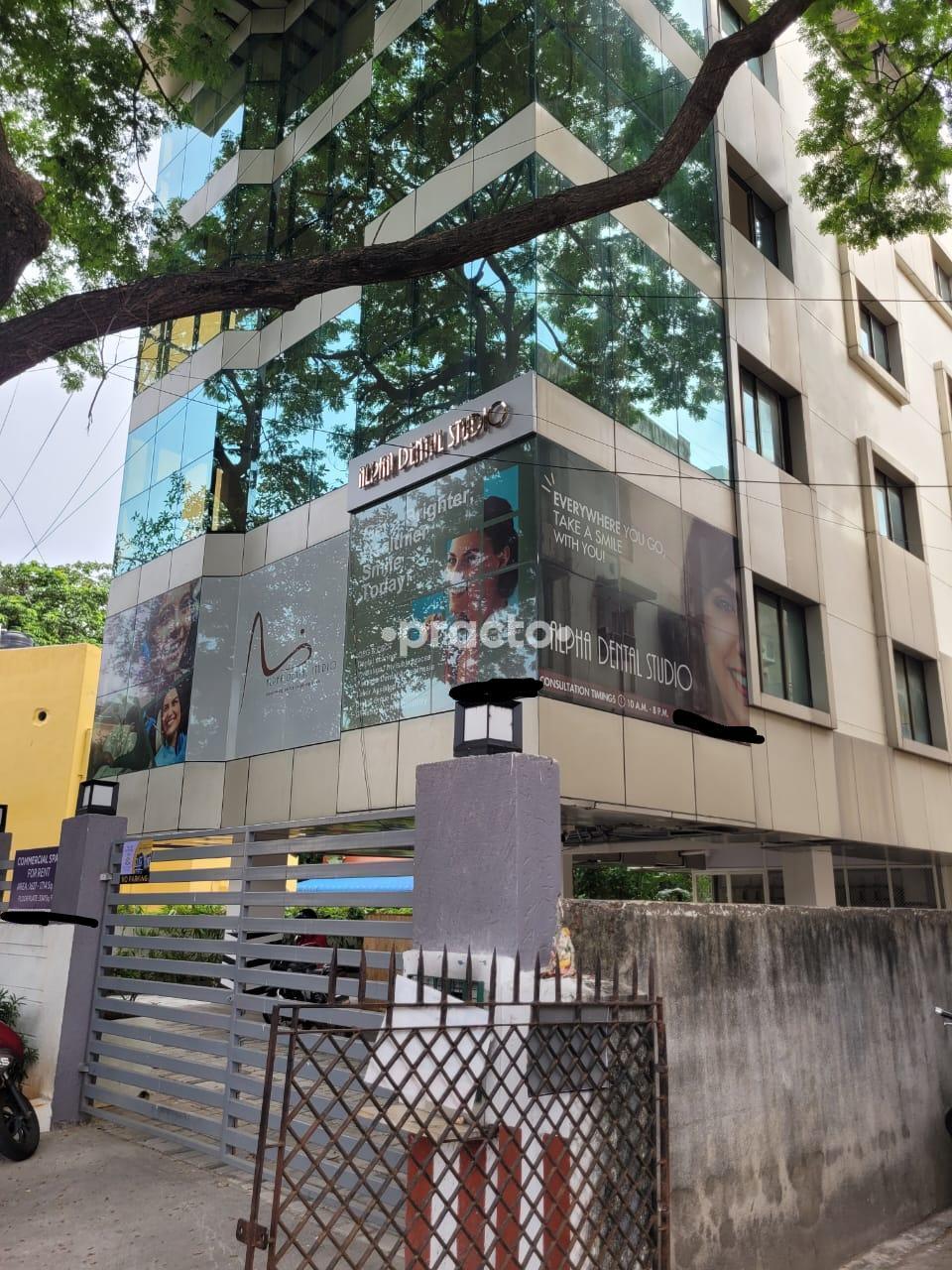 Outside Area at Alpha Dental Studio Raja Annamalai Puram Chennai