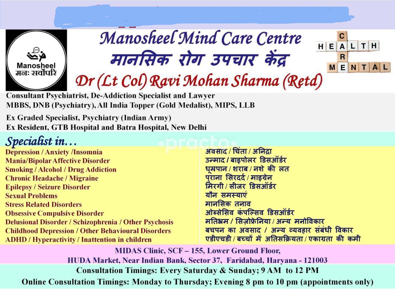 Products Display at Dr (Lt Col) Ravi Mohan Sharma - Manosheel Mind Care Centre Sector 37 Faridabad