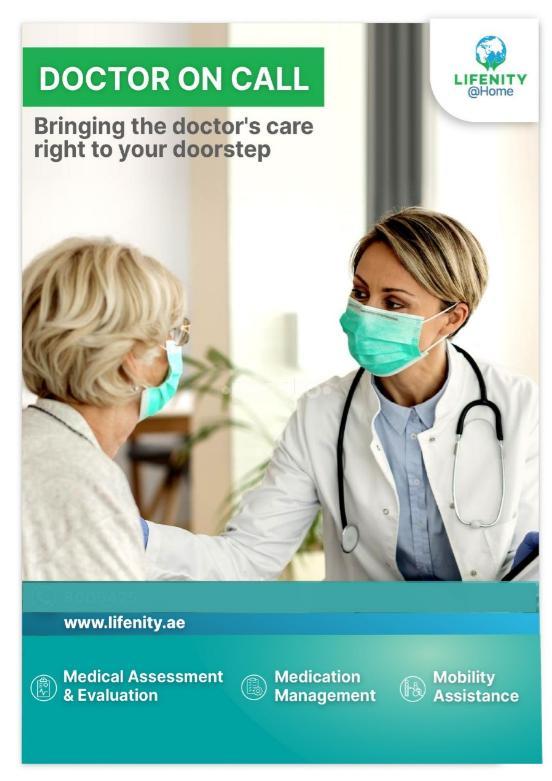 Lifenity Home Healthcare Jumeirah Lakes Towers Dubai