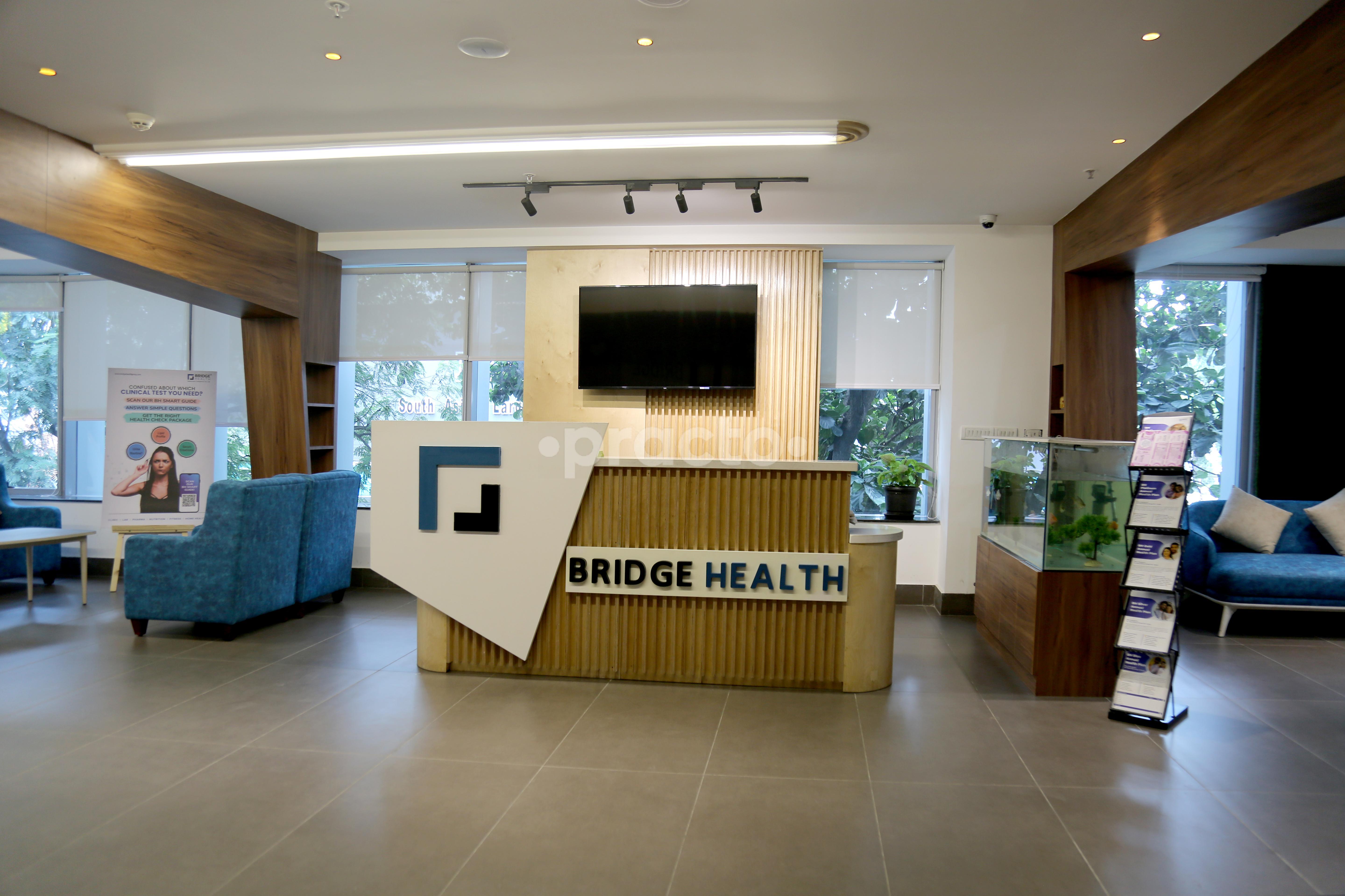 Reception Area at Bridge Health Medical & Digital Solutions Pvt Ltd JP Nagar Bangalore