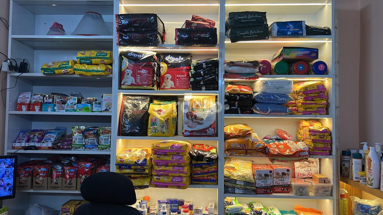 Products Display at Vet Pro Dog & Cat Clinic Mayur Vihar Ph-III Delhi