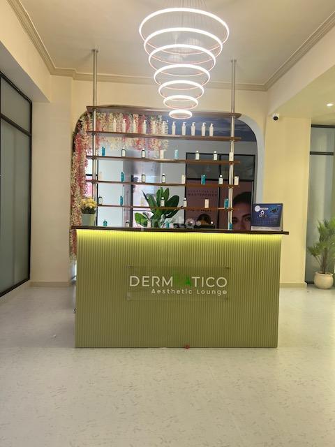 Reception Area at Dermatico Aesthetic Lounge Wakad Pune