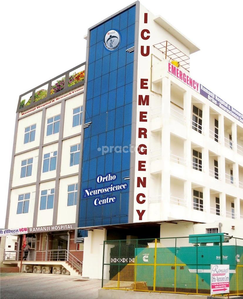 Outside Area at Ramanji Hospital And Research Centre Jagatpura Jaipur