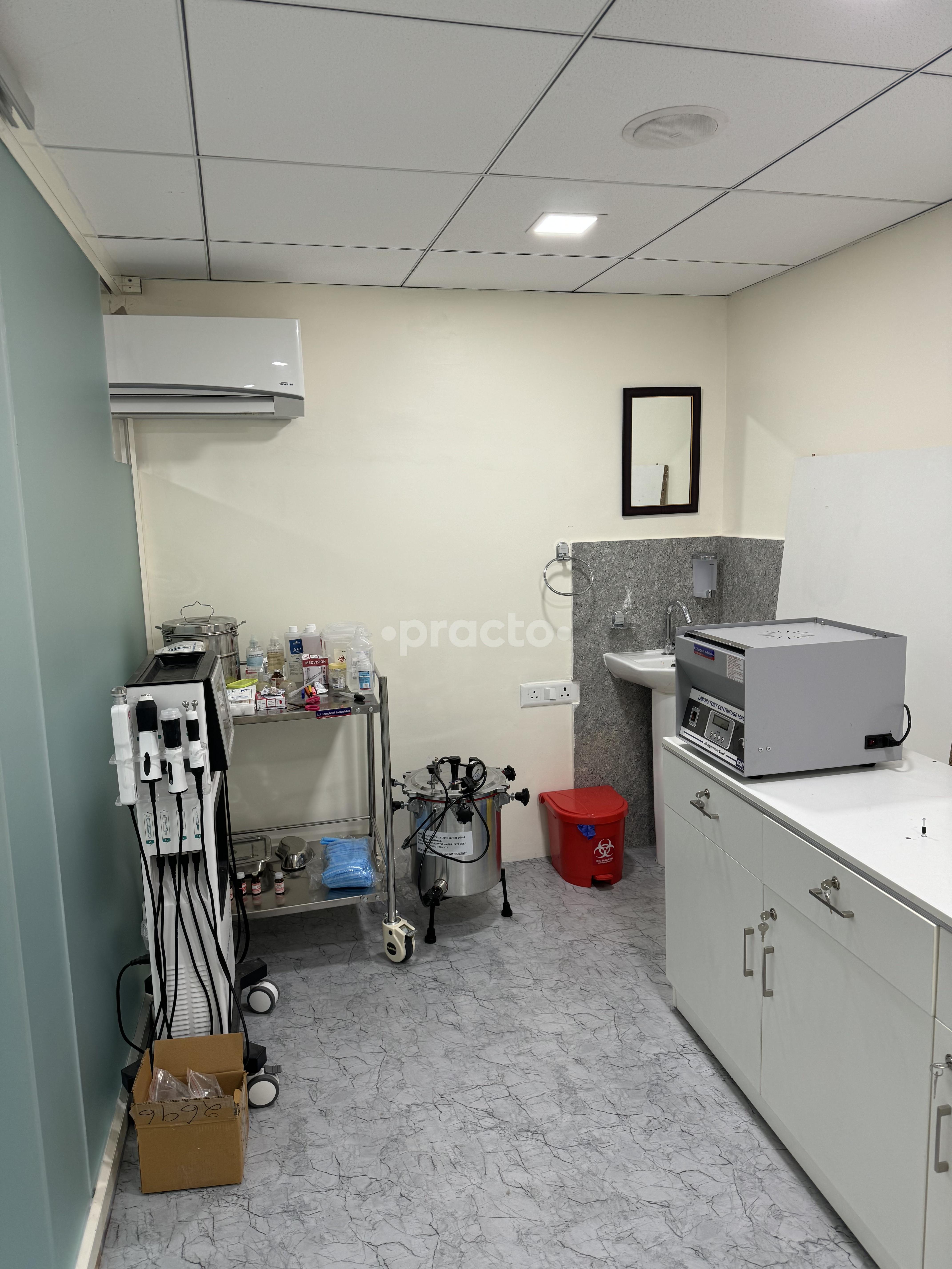 Sample Collection Area at Indiglow  Derma Clinic Gurgaon Sector 82 Gurgaon