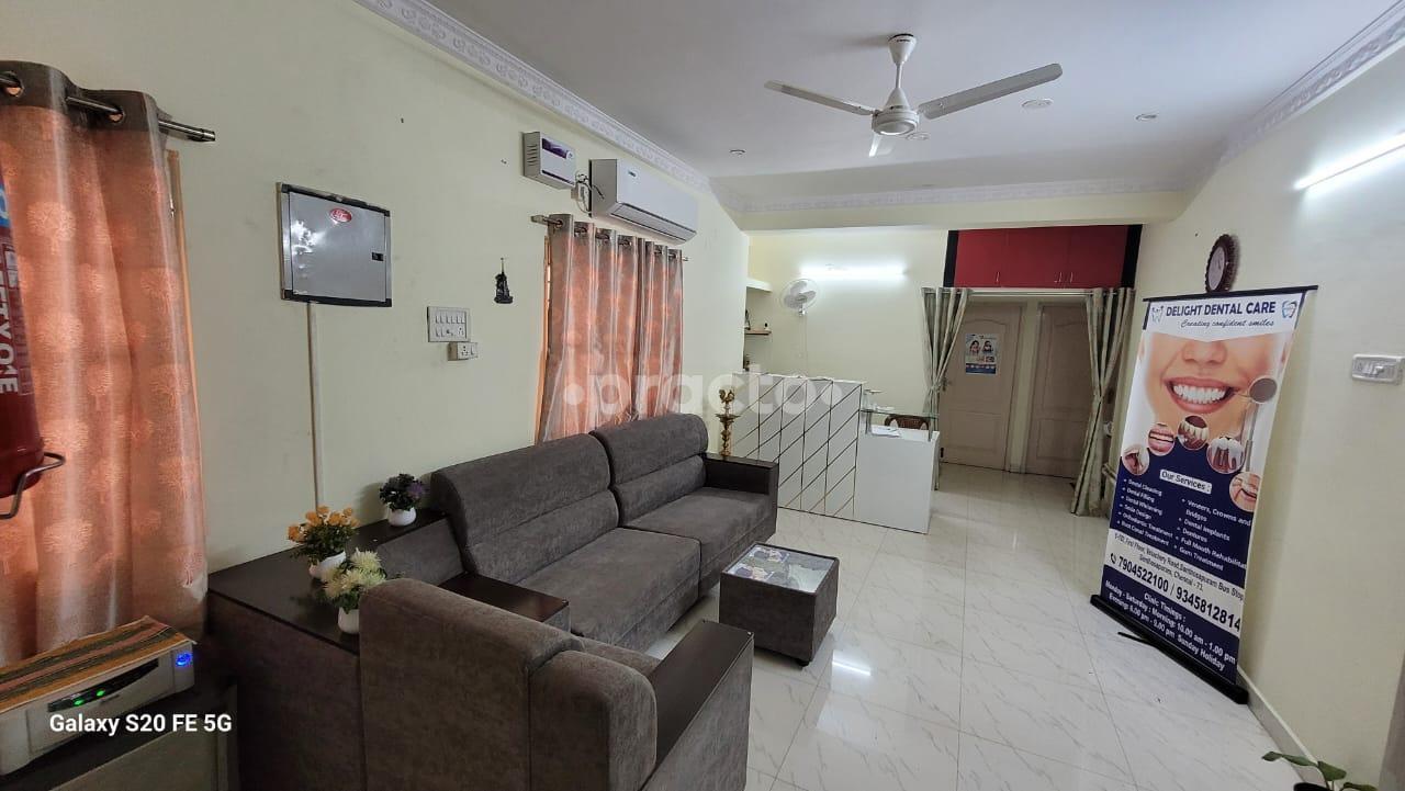 Reception Area at Delight Dental Care Santhosapuram Chennai