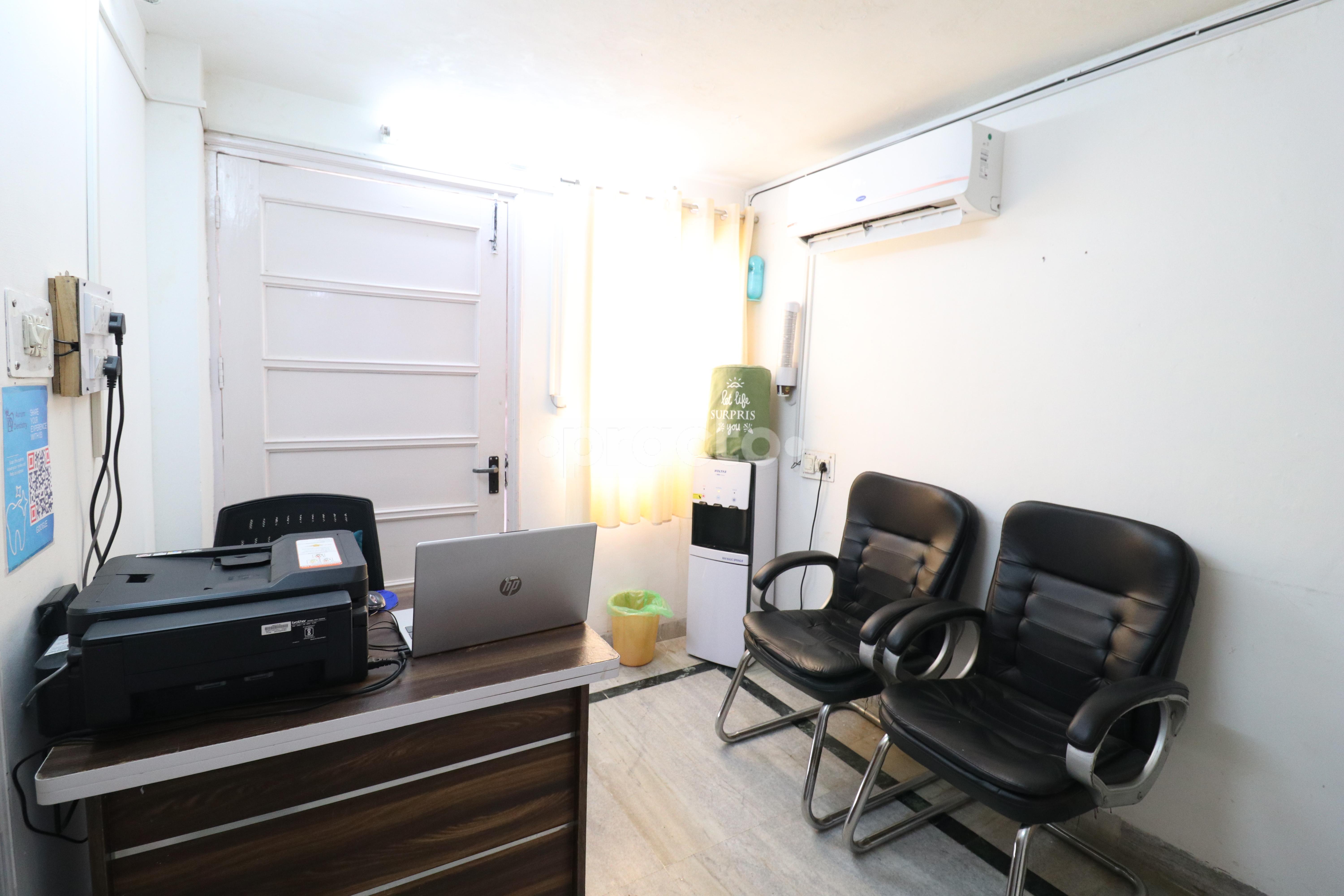 Reception Area at Aurum Dentistry Sector 24 Chandigarh