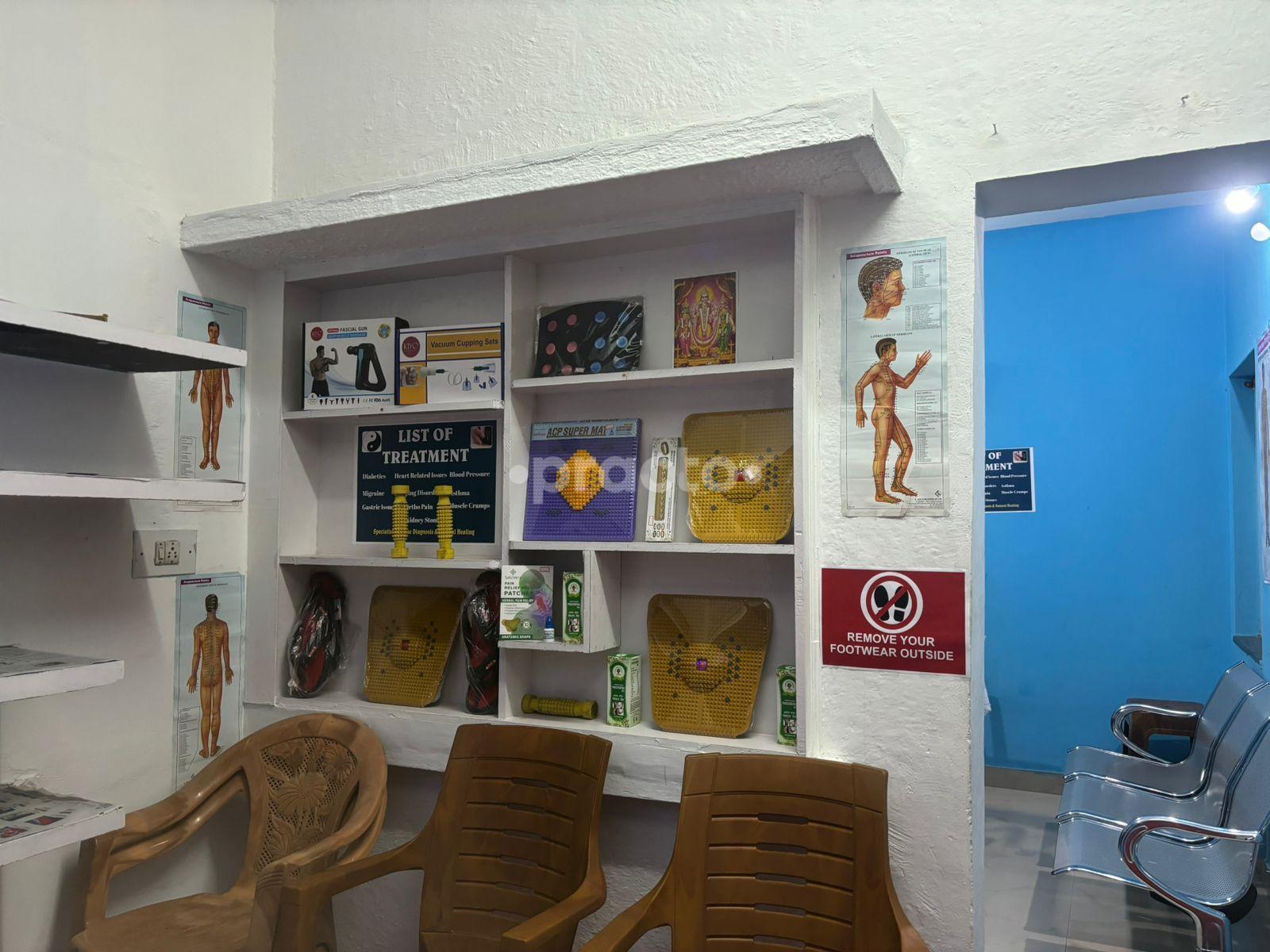 Waiting Area at Seyon Acupuncture Clinic KR Puram Bangalore