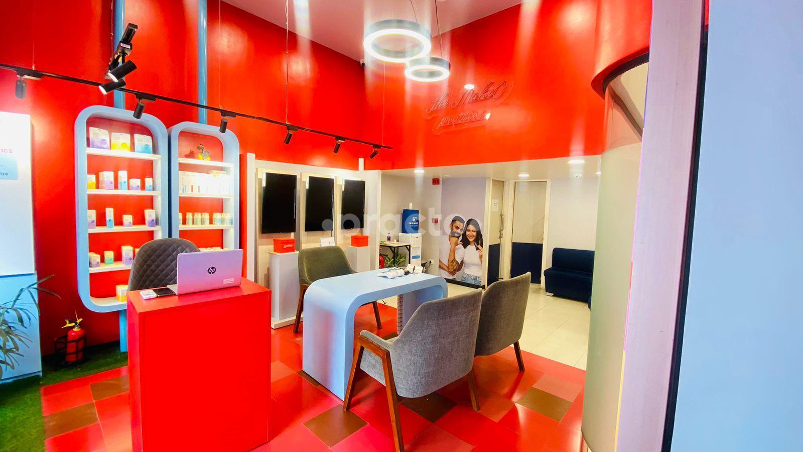 Reception Area at MakeO Toothsi Baner Pune