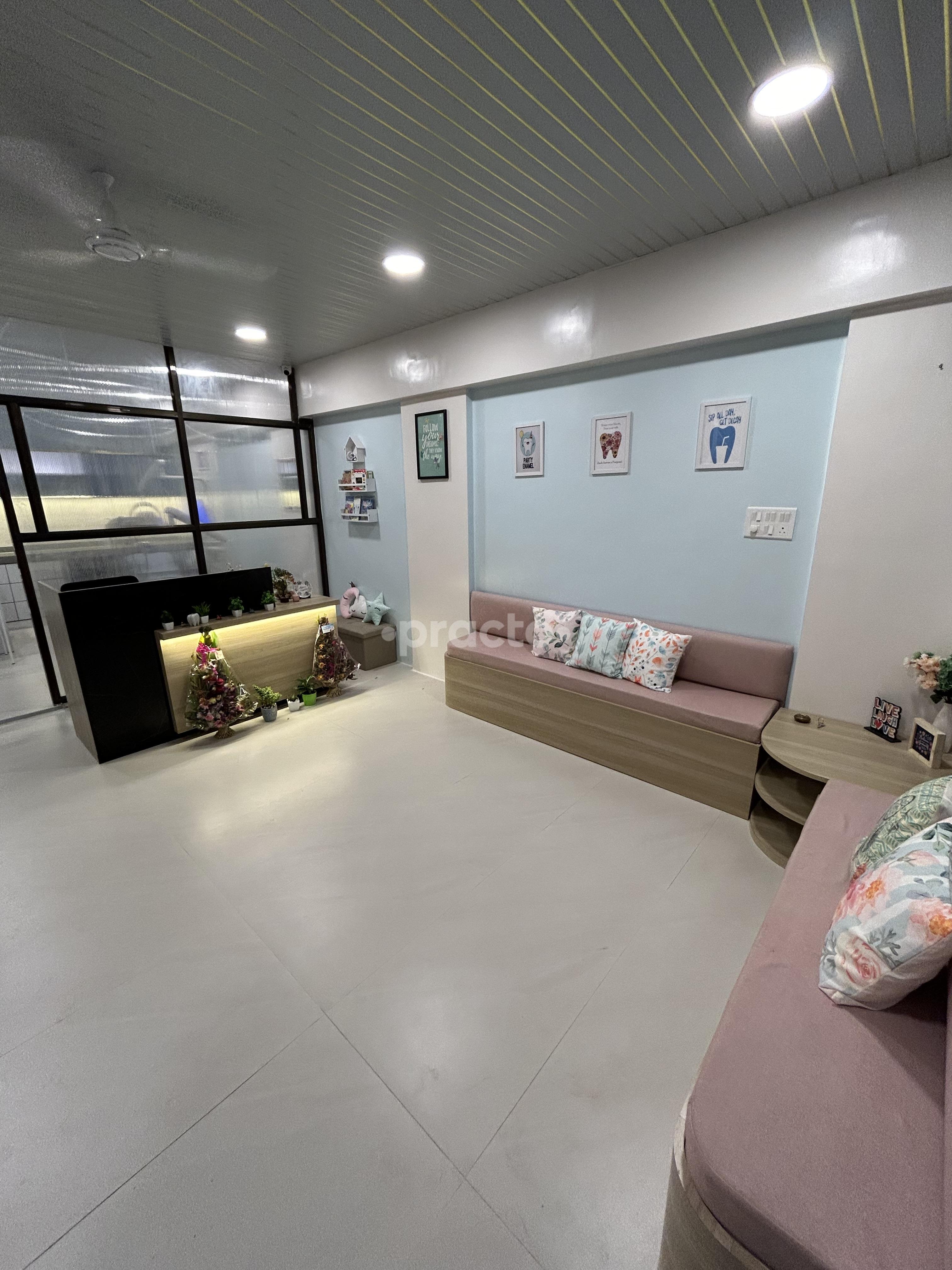 Reception Area at Toothy Grins NIBM Pune