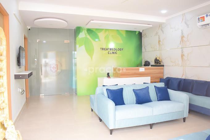 Reception Area at Treatmedlogy Clinic Sector 143B Noida