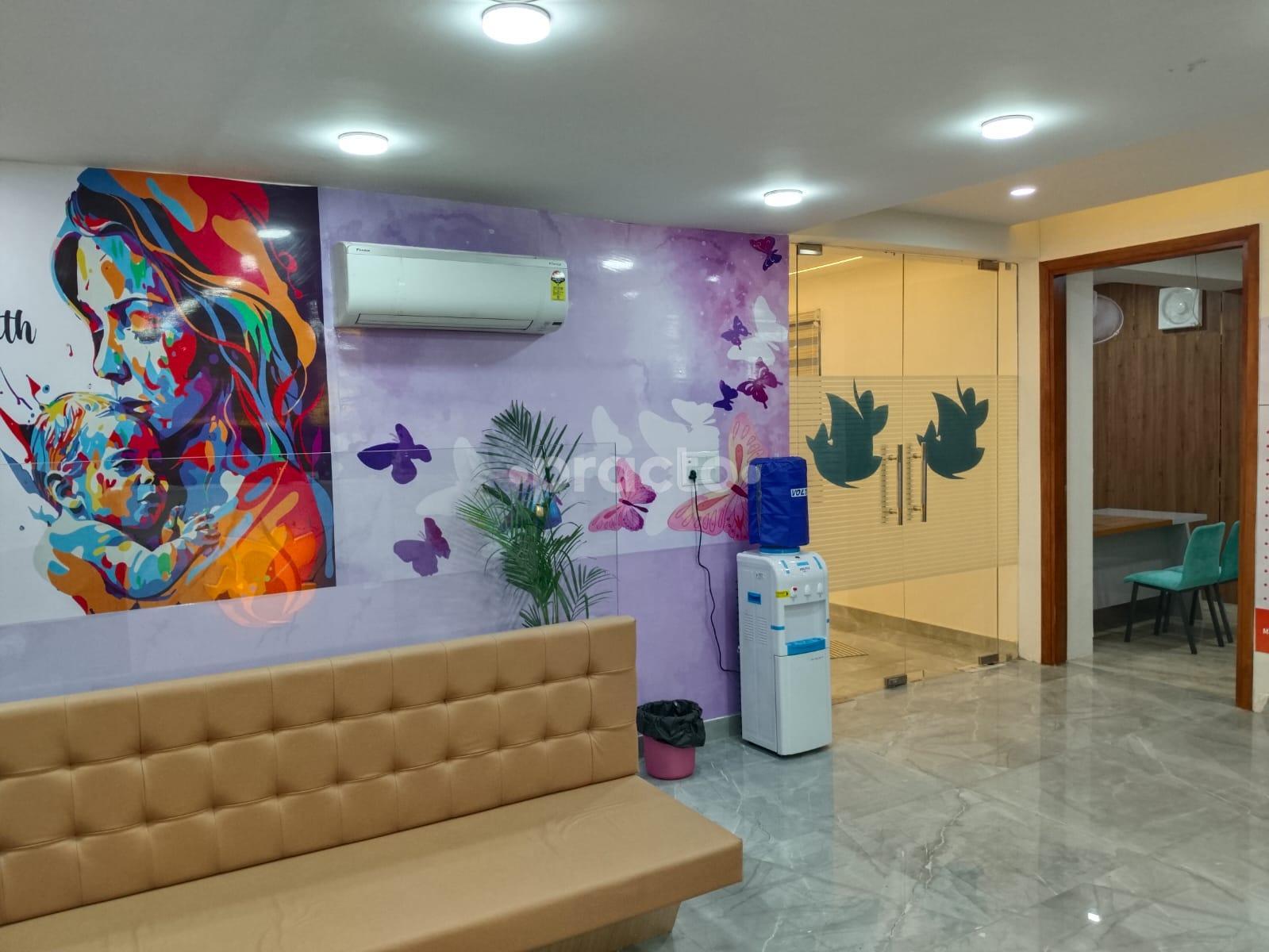 Reception Area at Newbees Clinics Palam Vihar Gurgaon