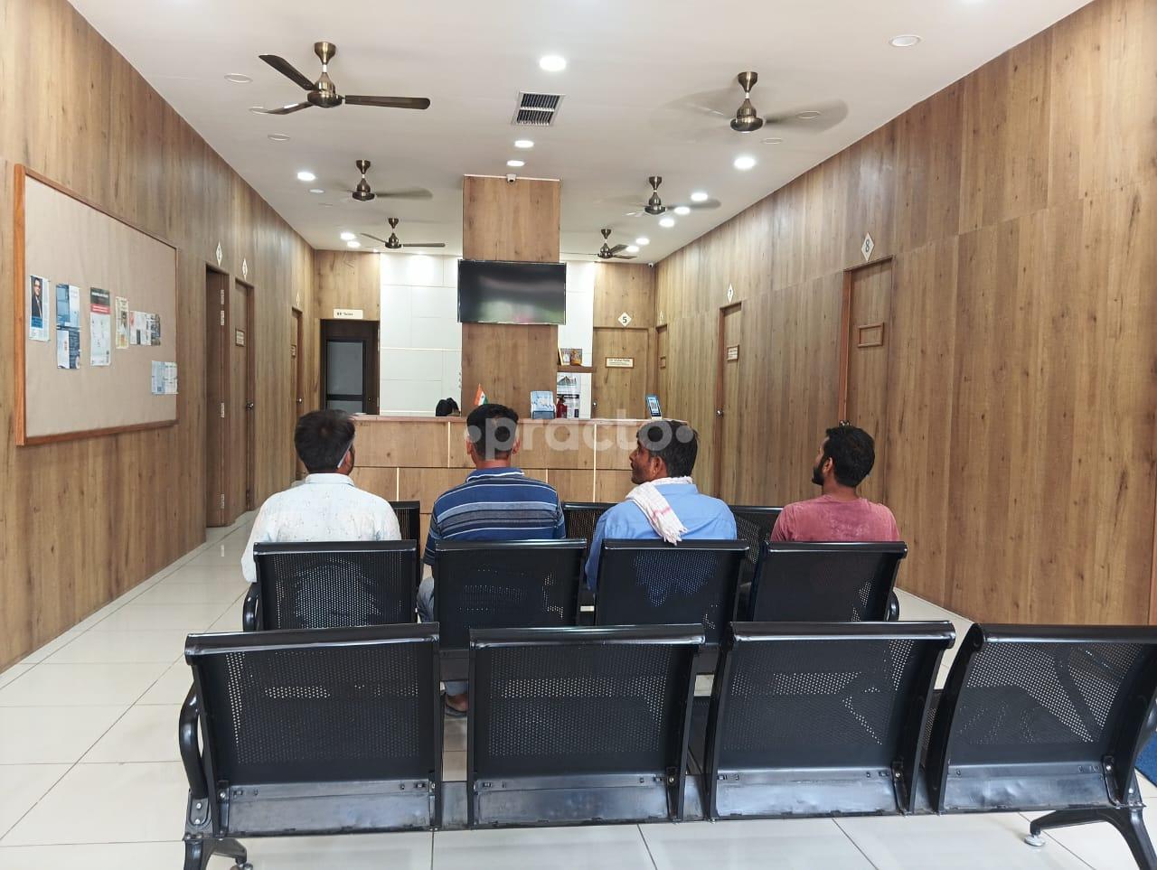 Waiting Area at Medicure Multispeciality Clinic Khamla Nagpur
