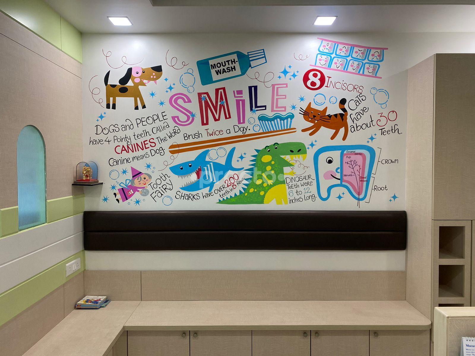 Waiting Area at Dr. Rane's Kids Dental Clinic Kothrud Pune