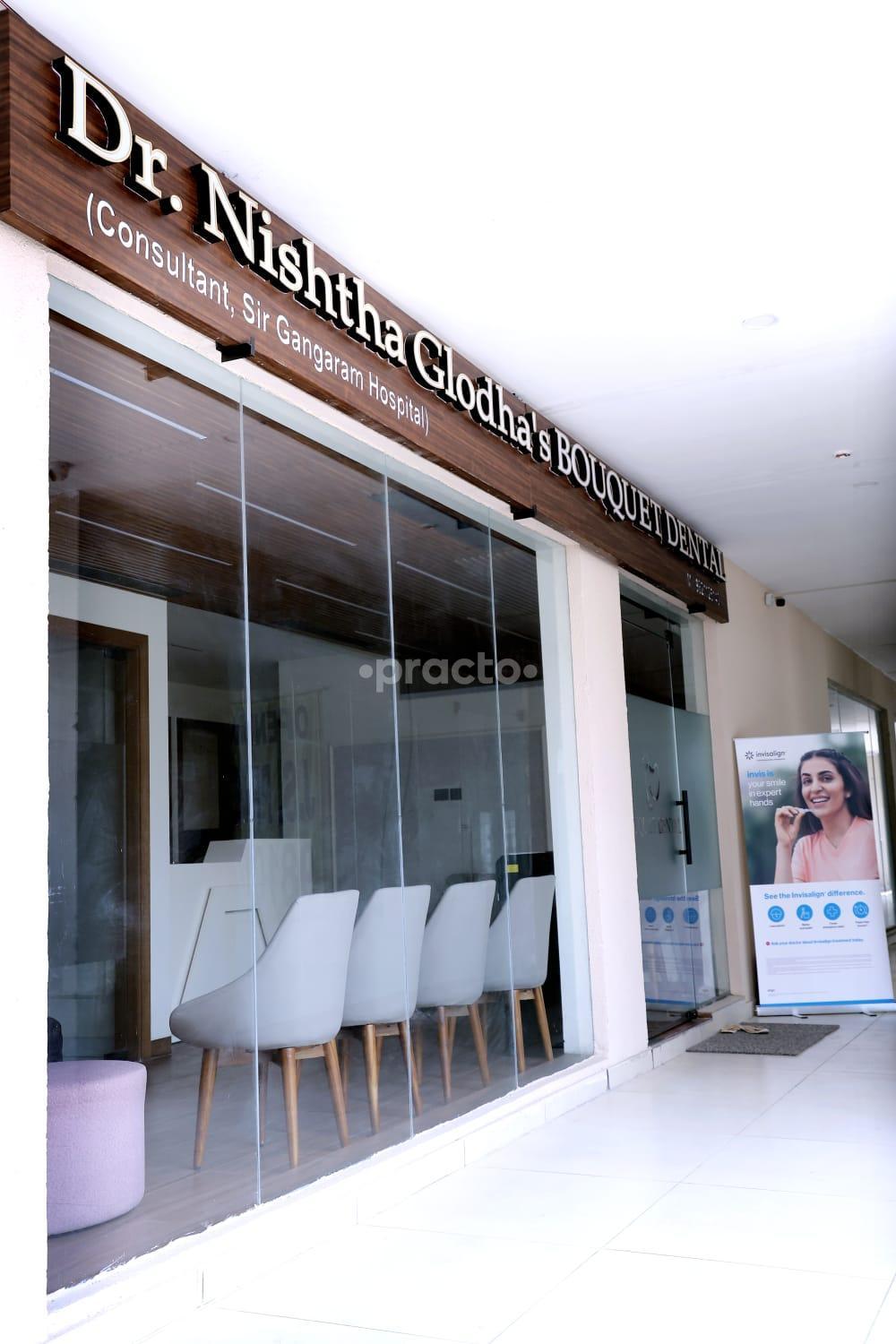 Outside Area at Dr. Nishtha Glodha's Bouquet Dental Sector 132 Noida