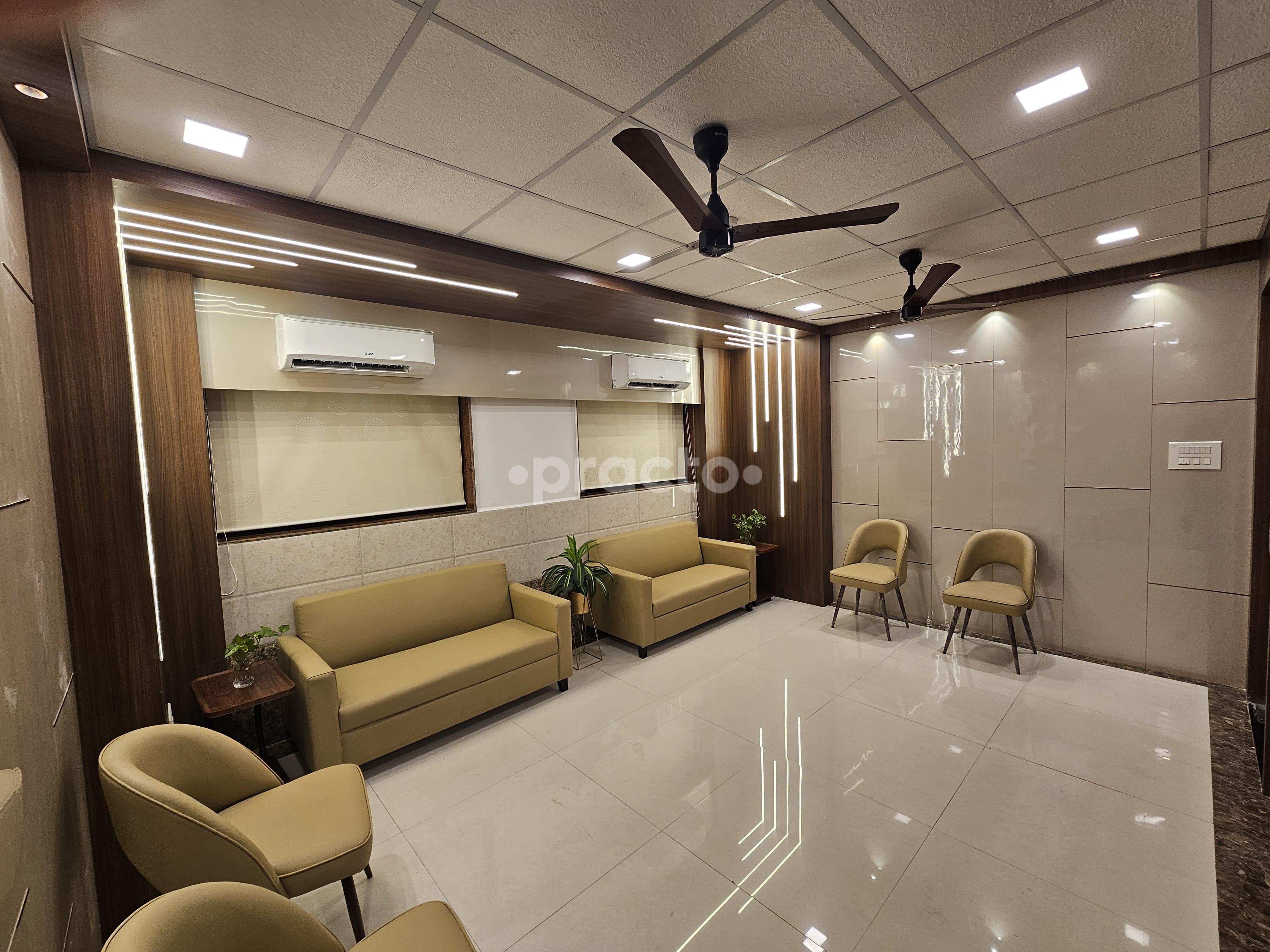 Waiting Area at Kosmos Cosmetic Surgery Kalamboli Navi Mumbai